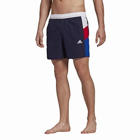 adidas Herren Colorblock Clx Badeshorts. White. 10