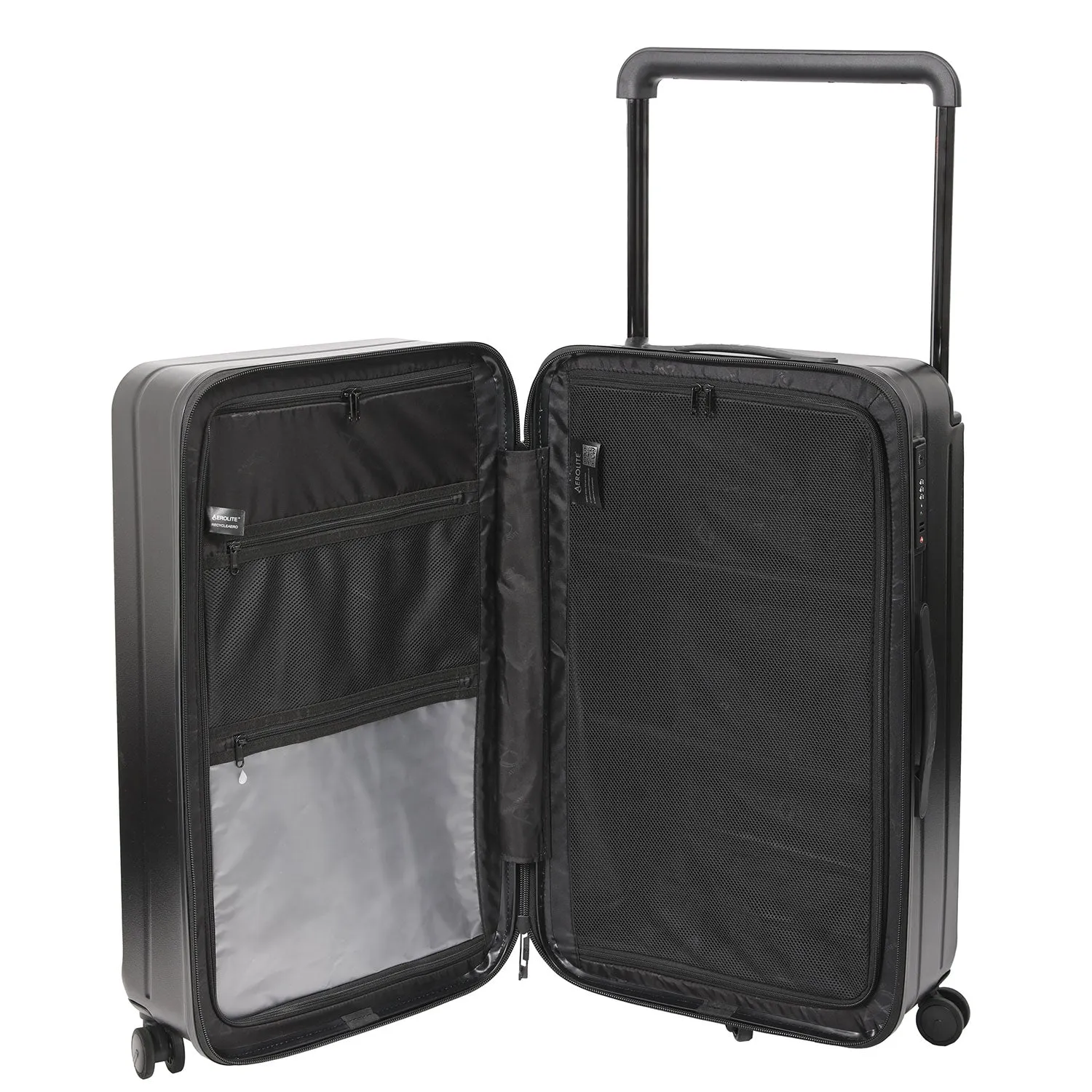 Aerolite M-Lite Trunk – Premium 77cm 100.4L Capacity Check-In Suitcase, Durable PP Polypropylene, TSA Lock, 8 1 Silent Hinomoto Wheels, Luxury Eco Interior, 15-Year Guarantee, Pack Up To 32Kg
