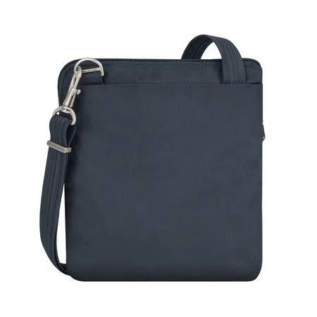 Anti-Theft Classic Slim Double Zip Crossbody