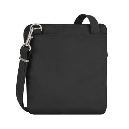 Anti-Theft Classic Slim Double Zip Crossbody