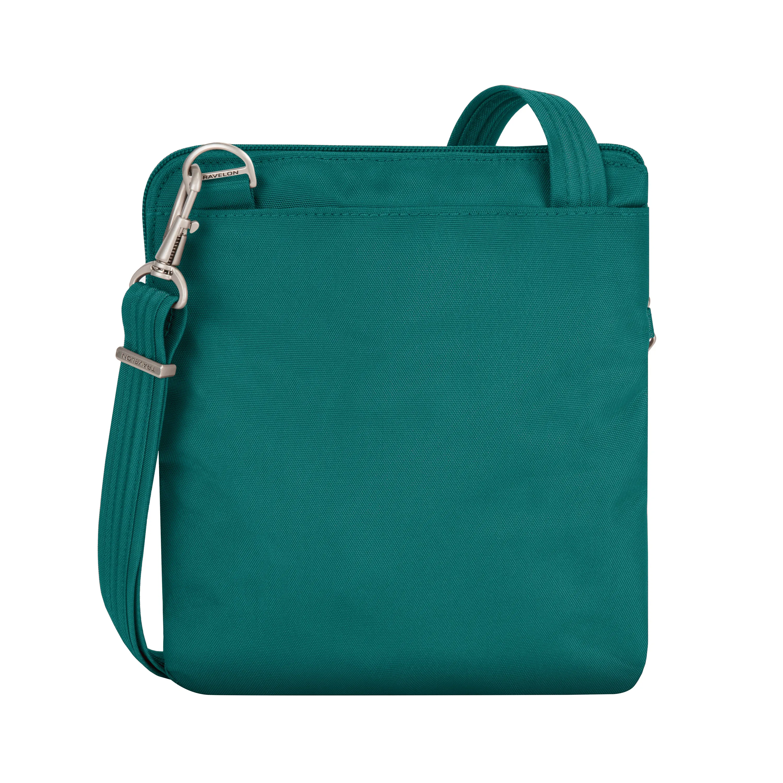 Anti-Theft Classic Slim Double Zip Crossbody