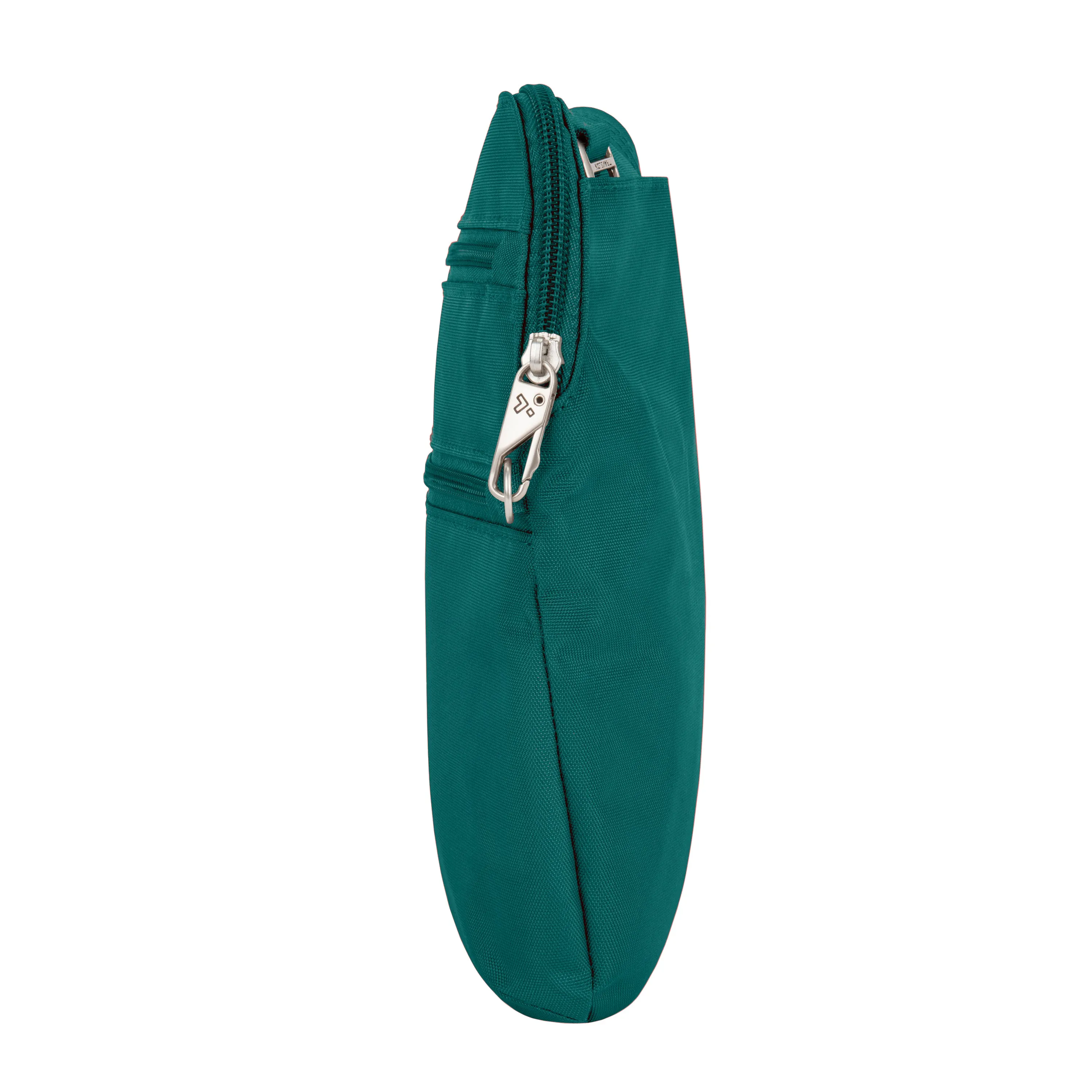 Anti-Theft Classic Slim Double Zip Crossbody