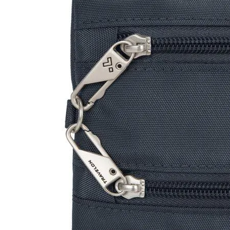 Anti-Theft Classic Slim Double Zip Crossbody
