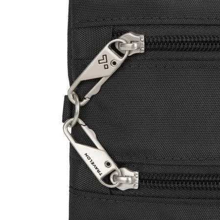 Anti-Theft Classic Slim Double Zip Crossbody