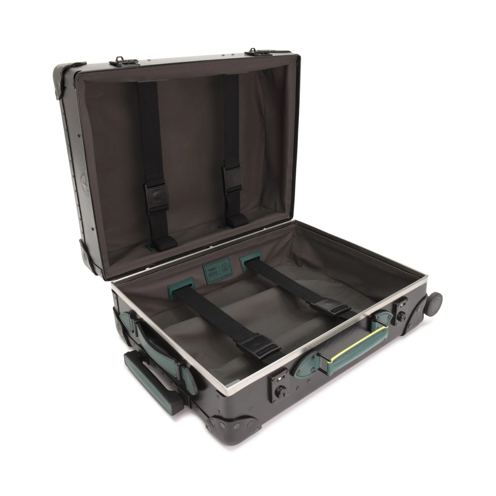 Aston Martin Aramco F1™ Team AMR24 · Carry-On - 4 Wheels | Black/Black/Black