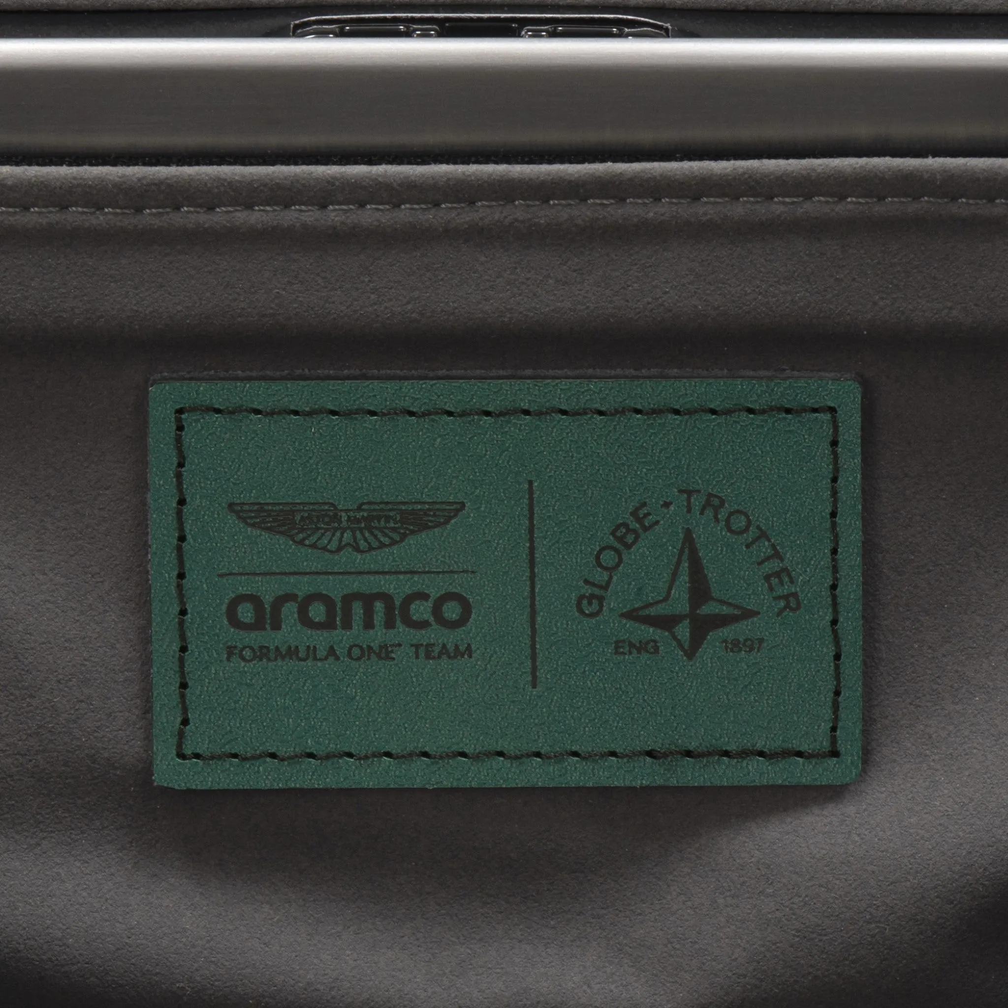 Aston Martin Aramco F1™ Team AMR24 · Carry-On - 4 Wheels | Black/Black/Black