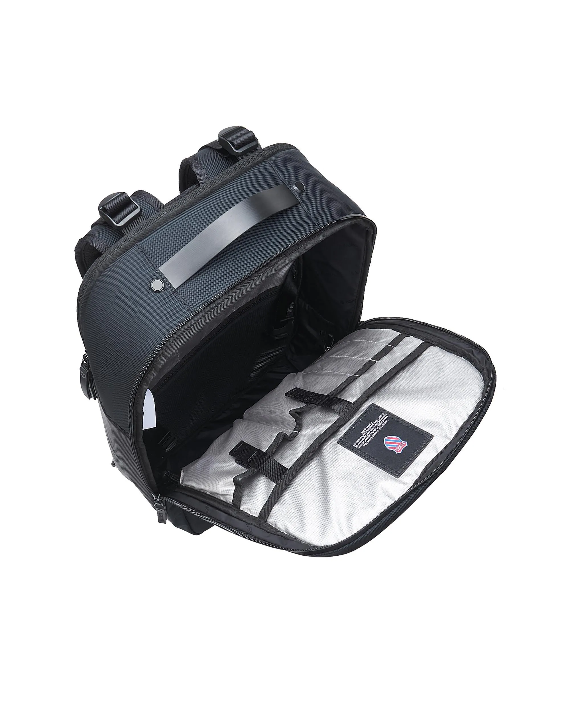BG385-008 | K-SWISS LOGO BACKPACK | BLACK