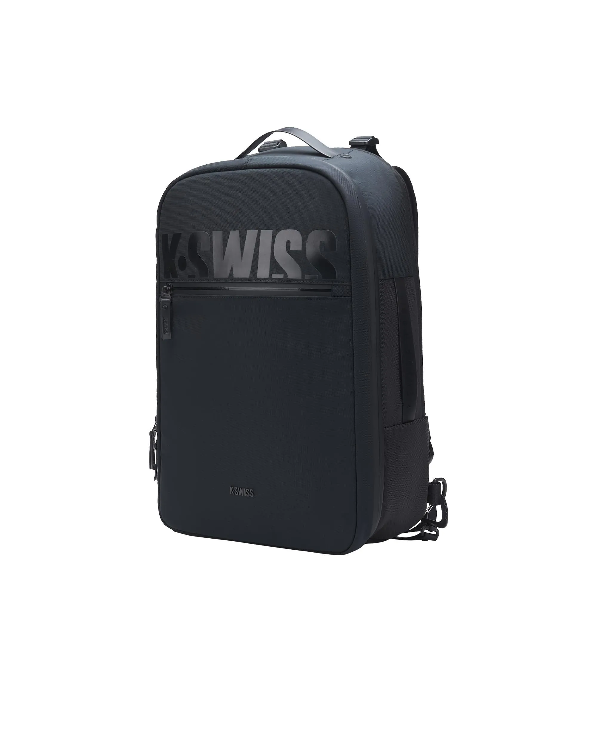 BG385-008 | K-SWISS LOGO BACKPACK | BLACK