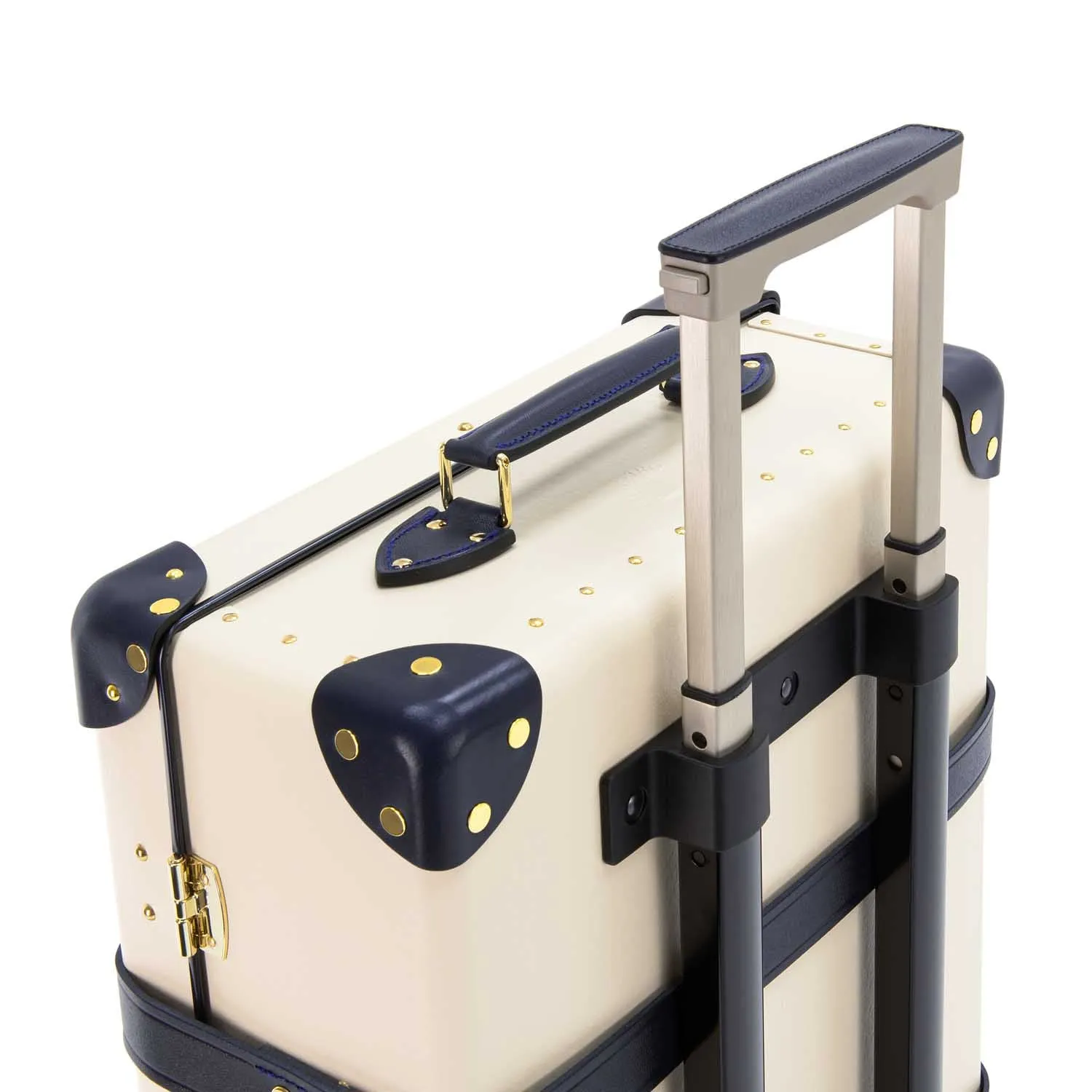 Centenary · Carry-On - 2 Wheels | Ivory/Navy/Brass