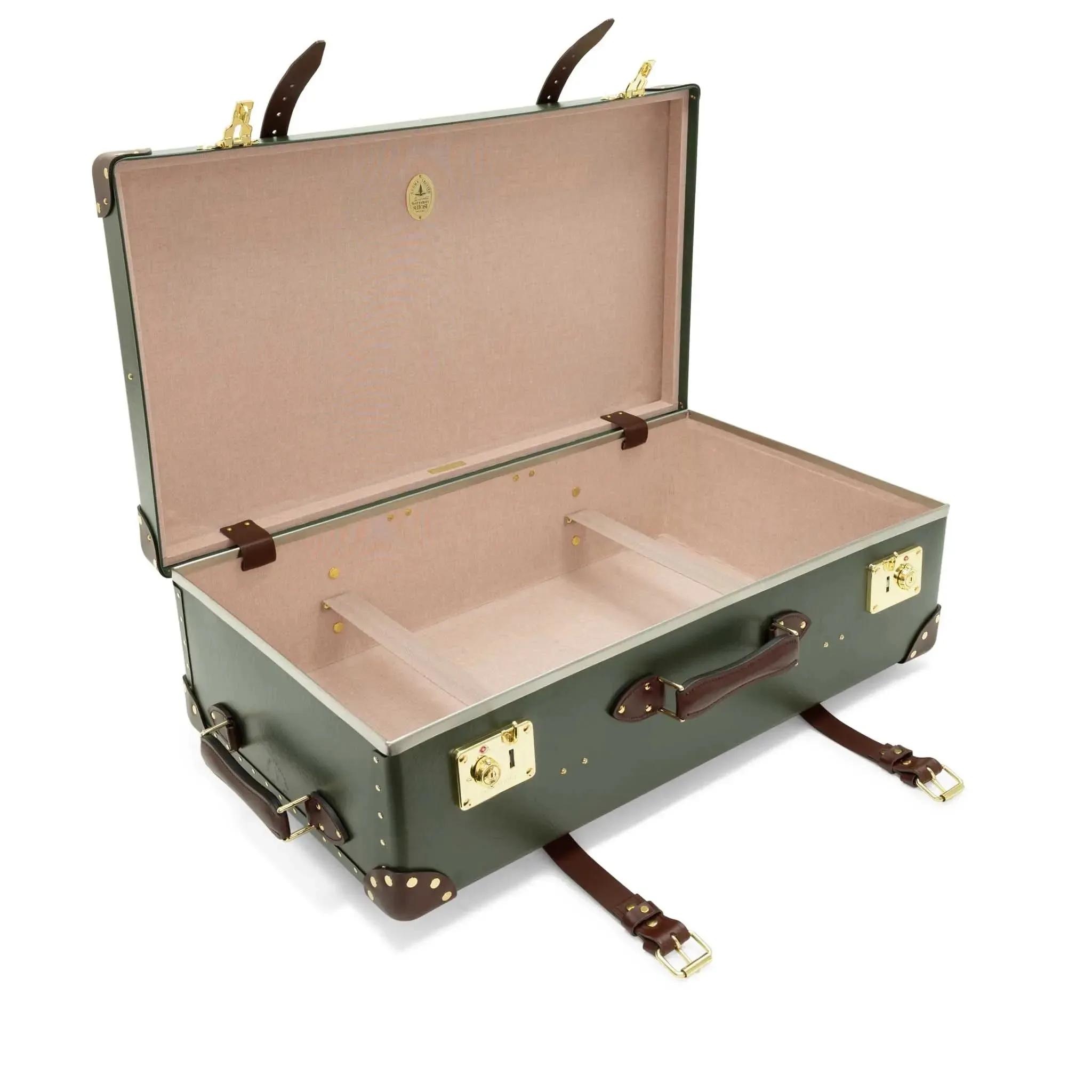 Centenary · Large Check-In - 2 Wheels | Green/Brown