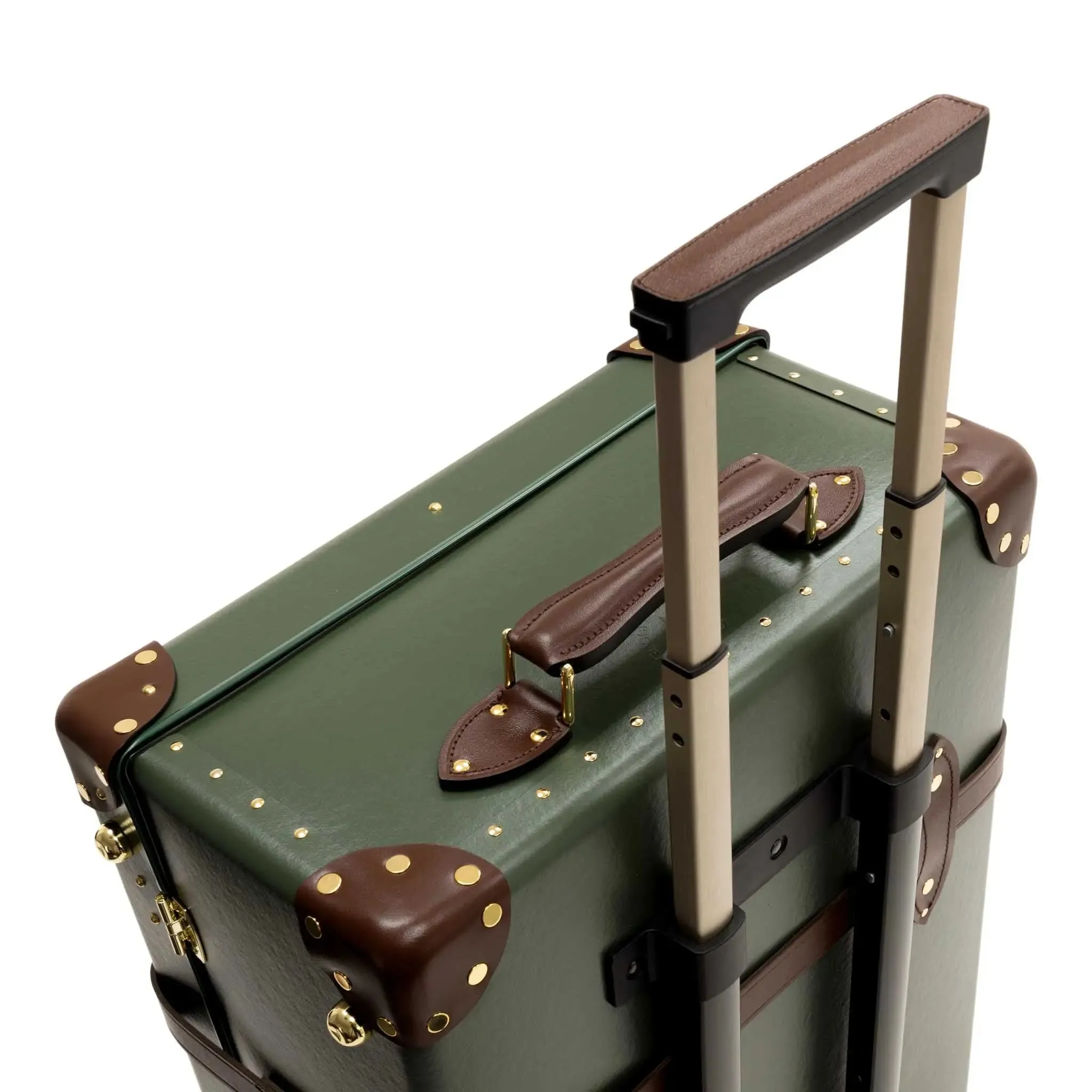 Centenary · Large Check-In - 2 Wheels | Green/Brown