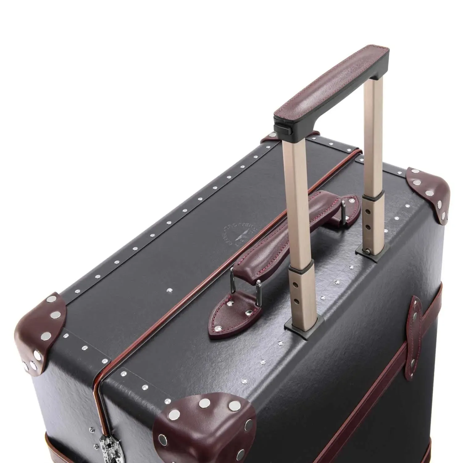 Centenary · Large Check-In - 4 Wheels | Brown/Burgundy