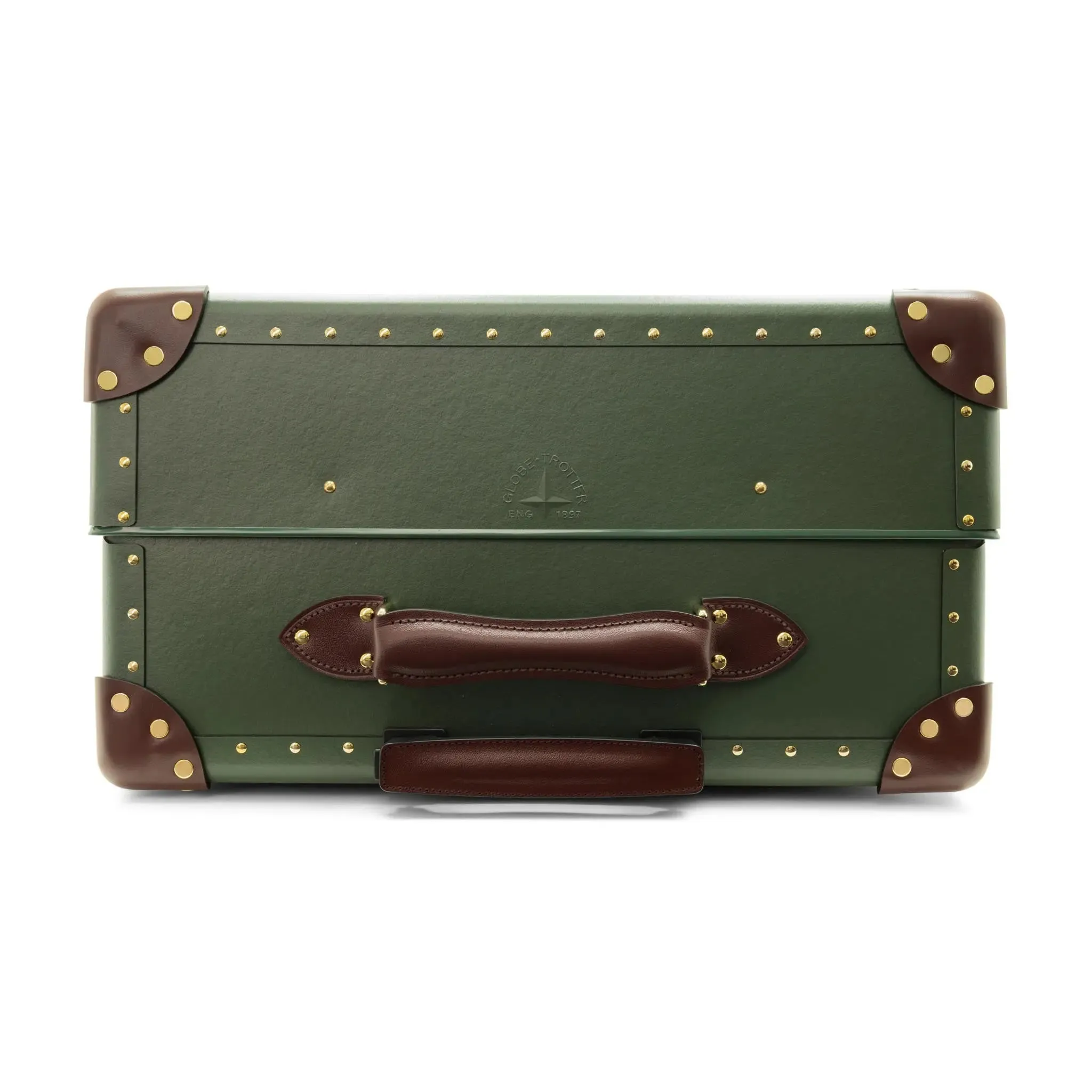 Centenary · Large Check-In - 4 Wheels | Green/Brown