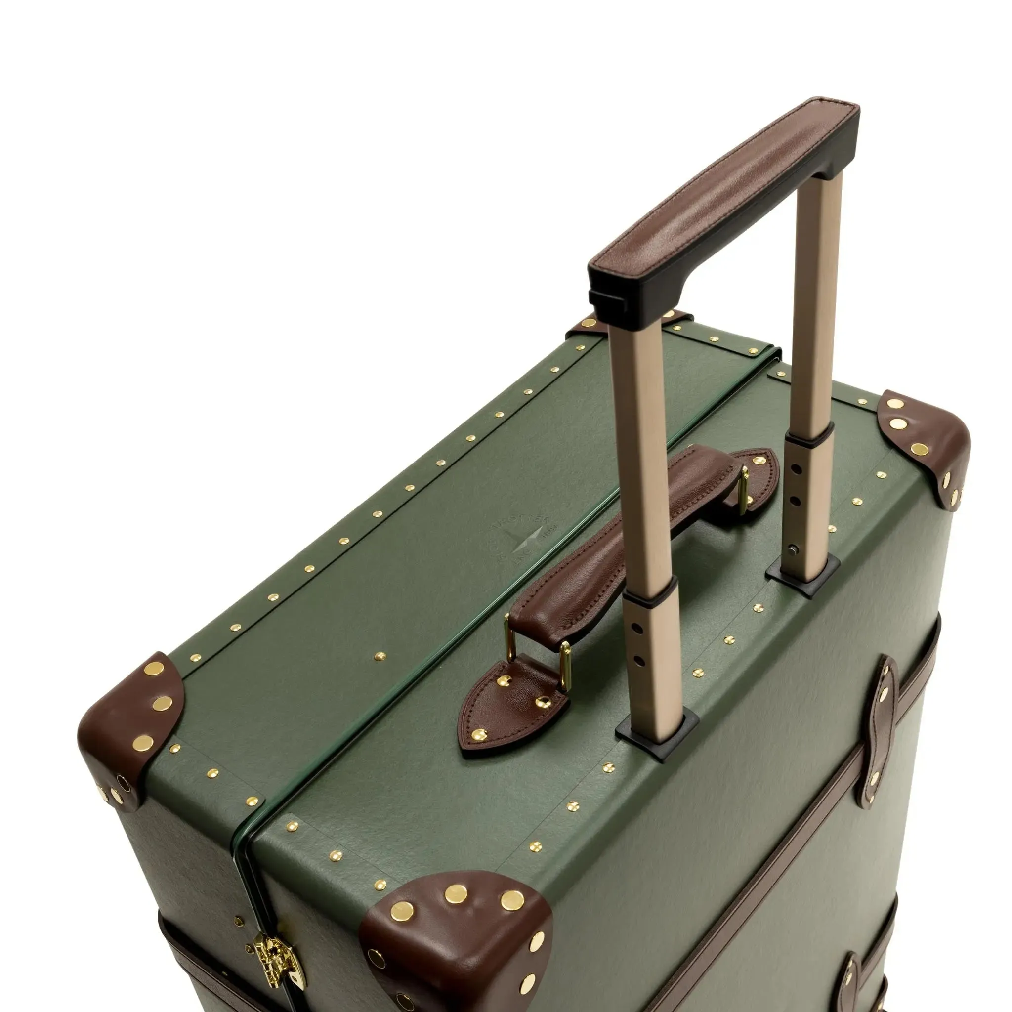 Centenary · Large Check-In - 4 Wheels | Green/Brown