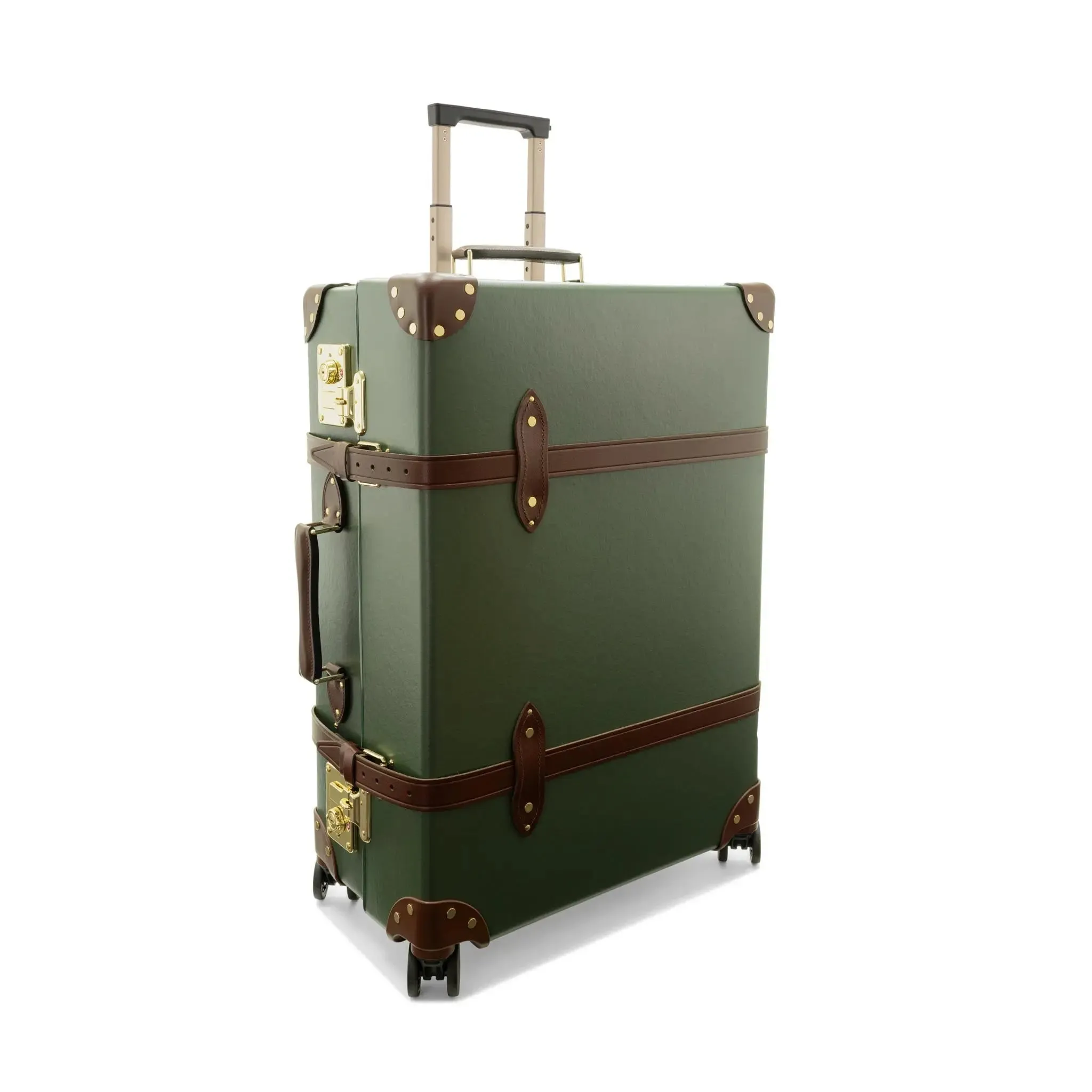 Centenary · Large Check-In - 4 Wheels | Green/Brown