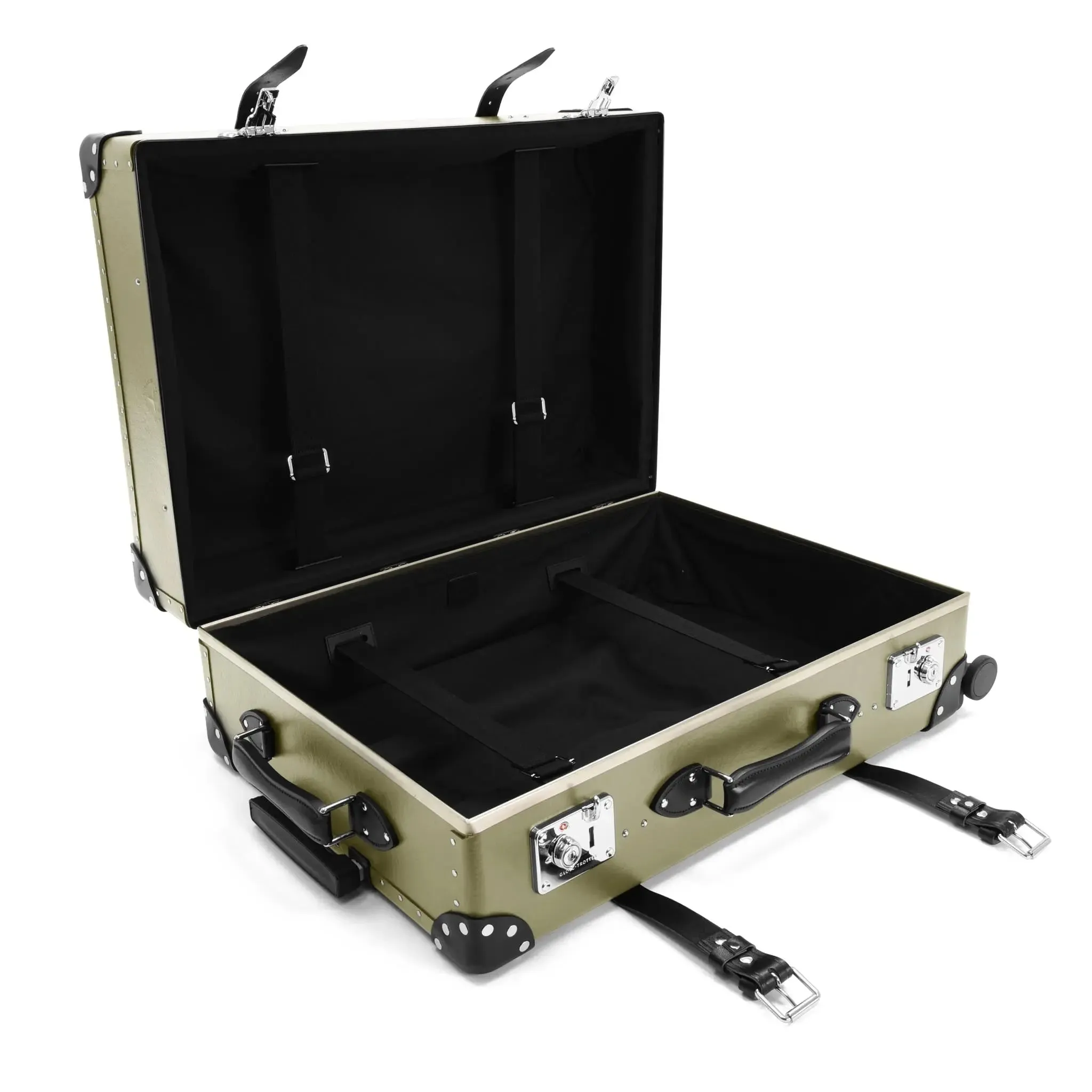 Centenary · Large Check-In - 4 Wheels | Olive/Black/Chrome