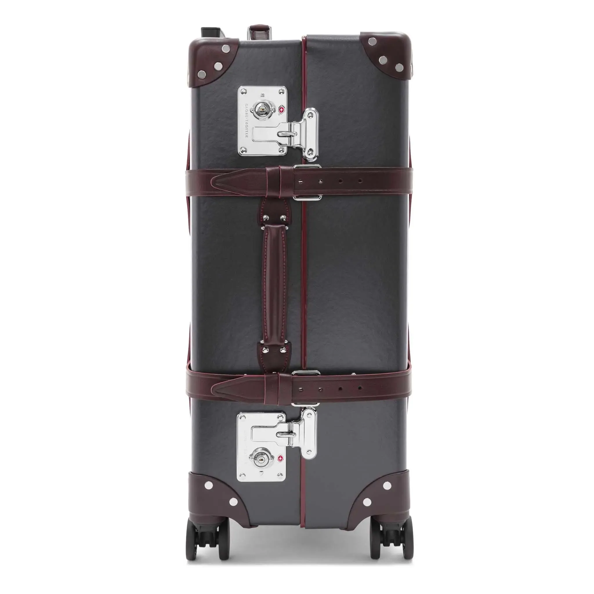 Centenary · Medium Check-In - 4 Wheels | Brown/Burgundy