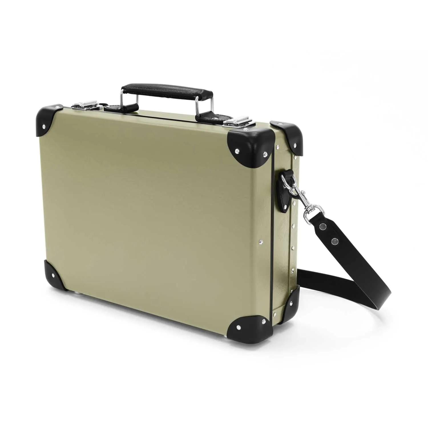 Centenary · Small Attaché | Olive/Black/Chrome