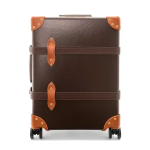 Cotswolds · Carry-On - 4 Wheels | Coffee Brown/Orange/Brass