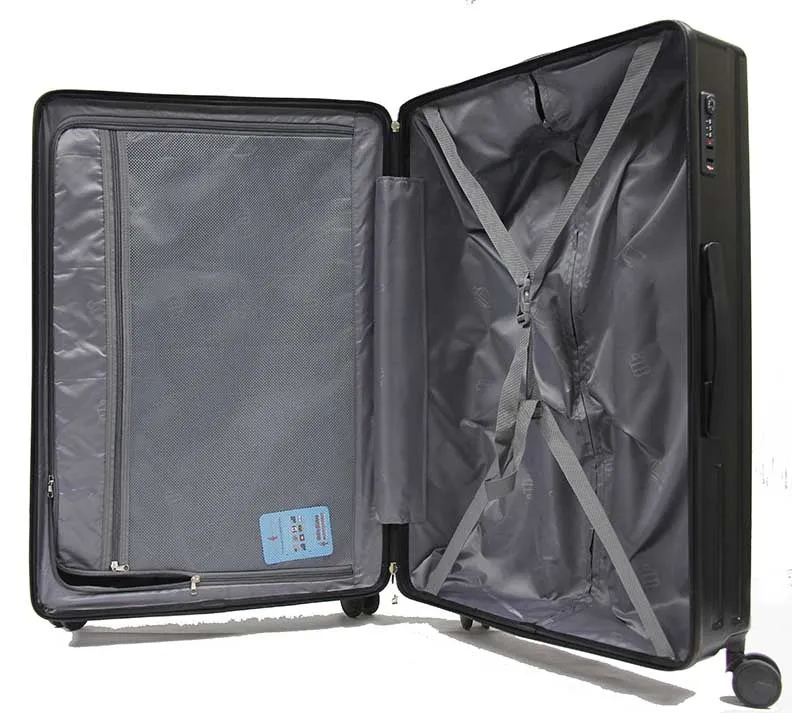 Cotton Candy Polycarbonate Luggage with 8 Spinner Wheels