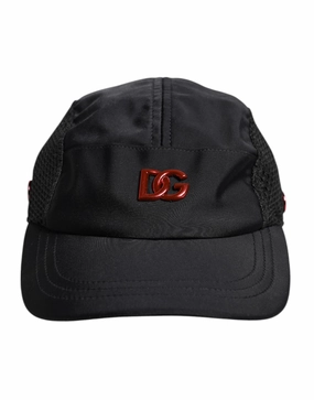 Dolce & Gabbana Nylon Logo 6 Panels Baseball Men's Cap