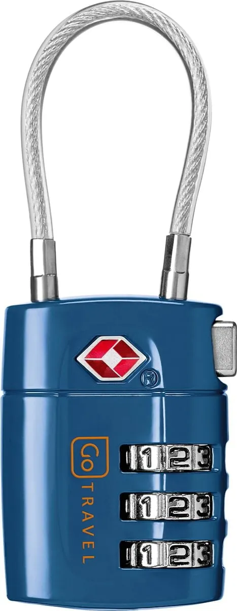 Go Travel Combi Cable Twin Padlocks