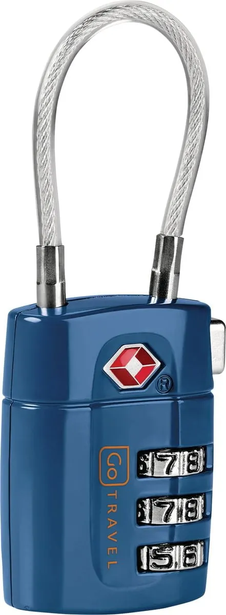 Go Travel Combi Cable Twin Padlocks