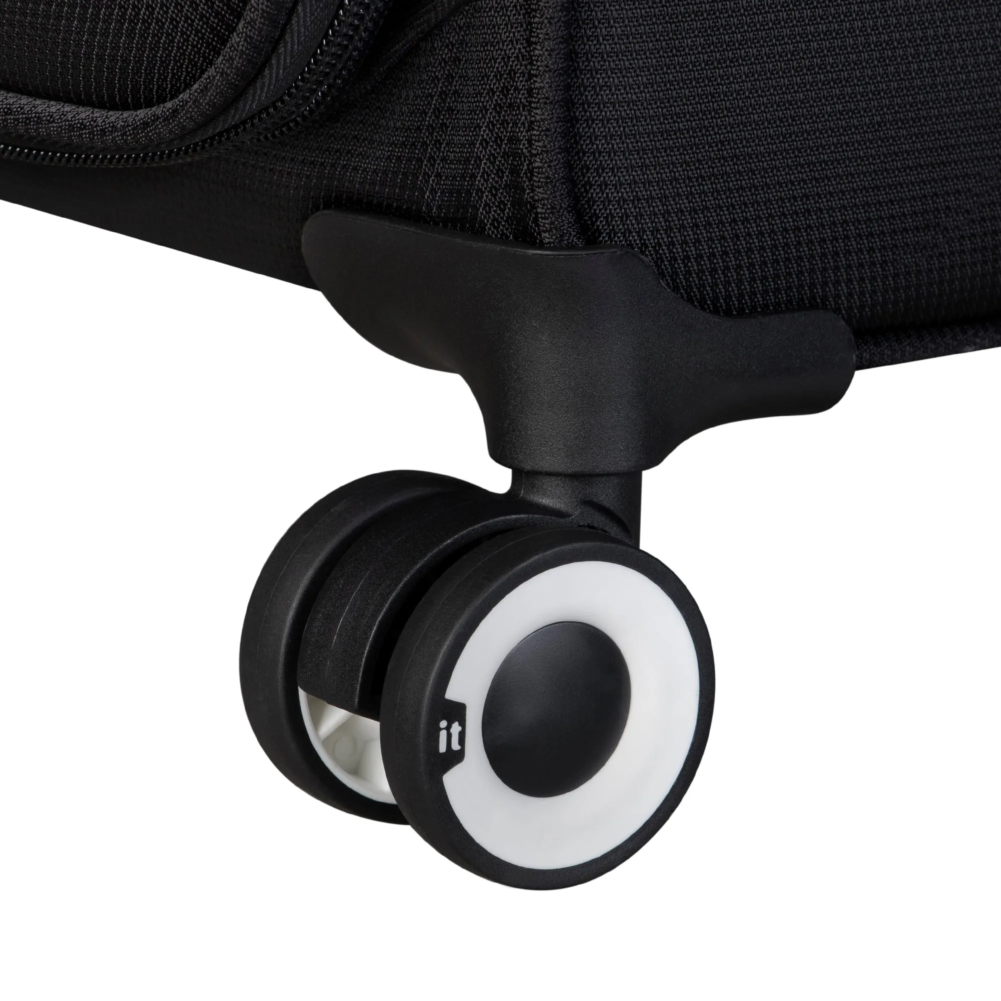 Intrepid 22" Softside Carry-On 8 Wheel Expandable Spinner (Black)