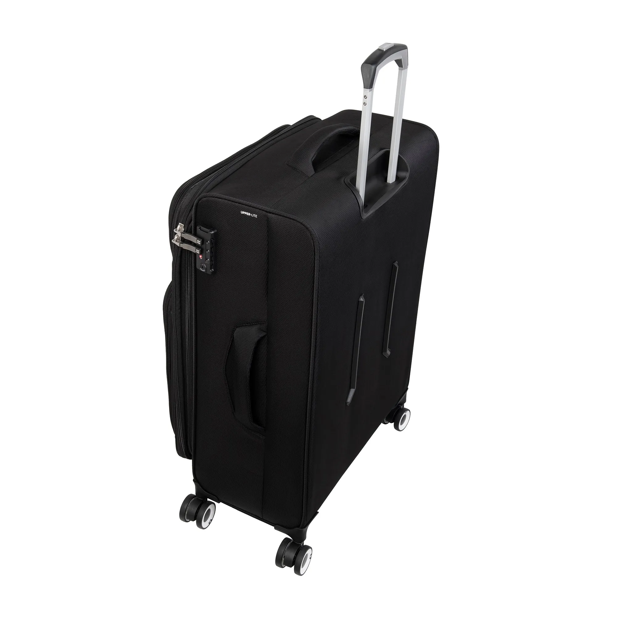 Intrepid 22" Softside Carry-On 8 Wheel Expandable Spinner (Black)