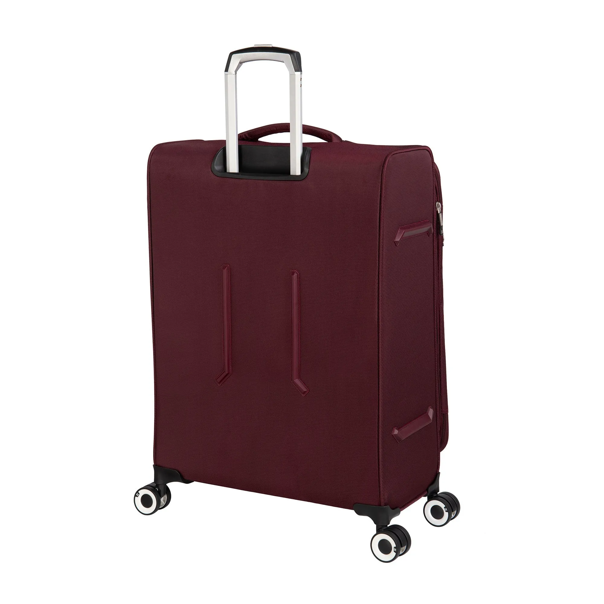 Intrepid 22" Softside Carry-On 8 Wheel Expandable Spinner (Dark Red)