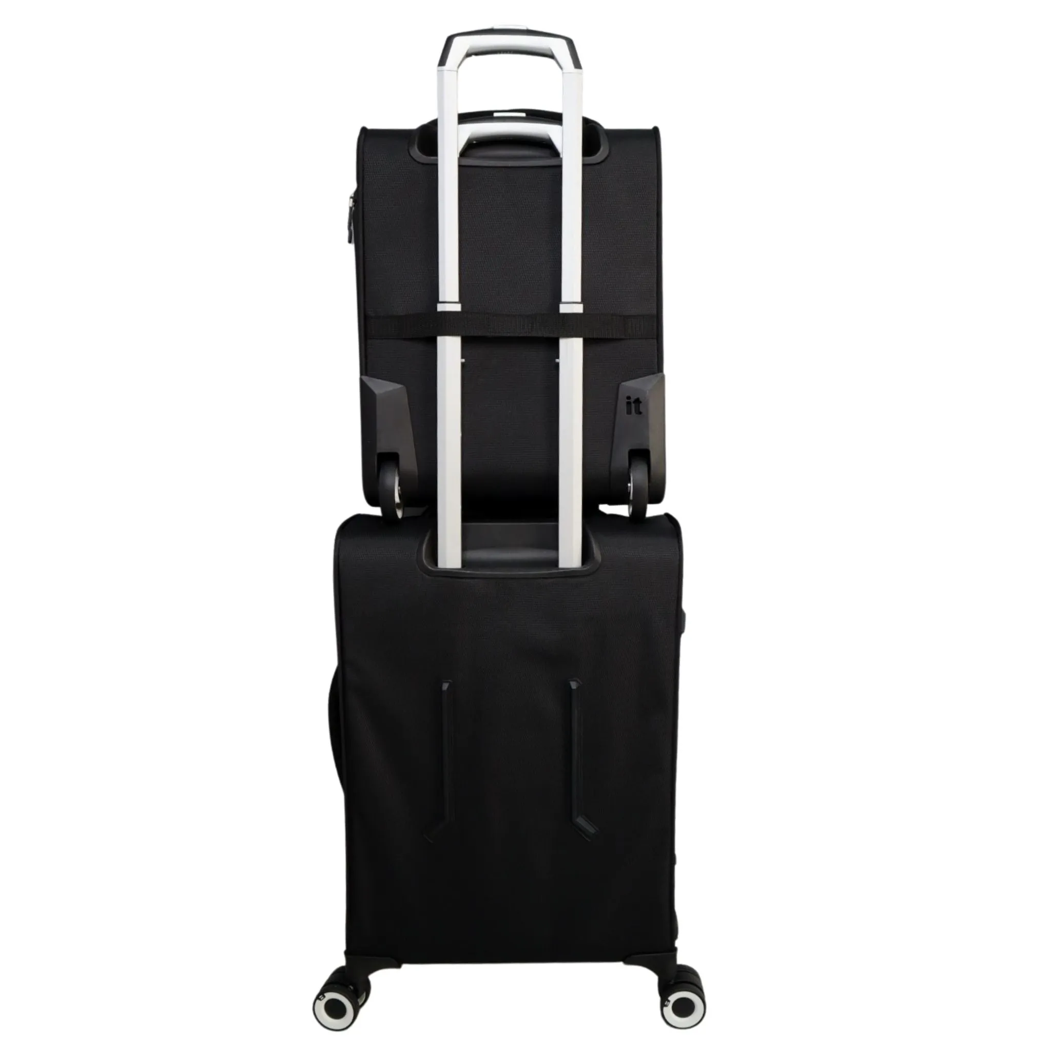 Intrepid 22" Softside Carry-On 8 Wheel Expandable Spinner (Dark Red)