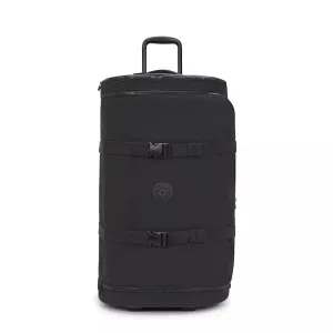 Kipling Aviana Large Rolling Luggage - Black Noir
