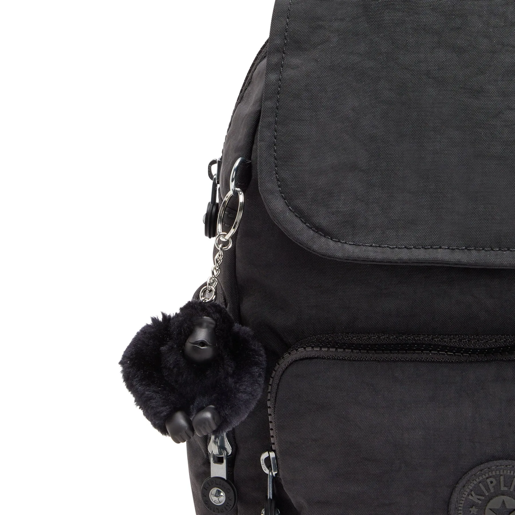 Kipling City Zip Small  Backpack Black Noir