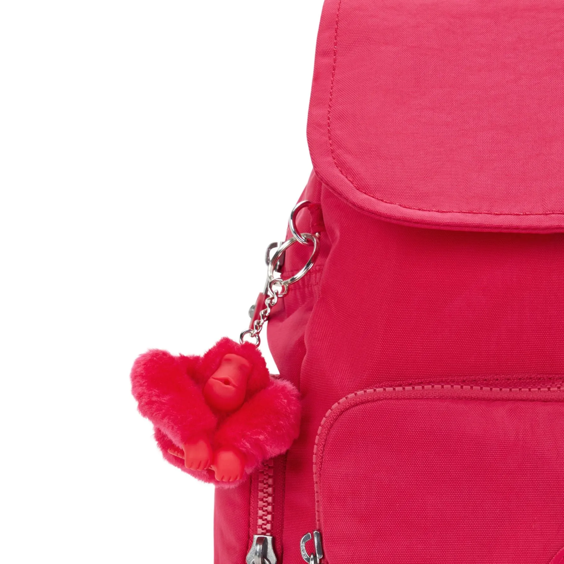 Kipling City Zip Small Backpack - Confetti Pink