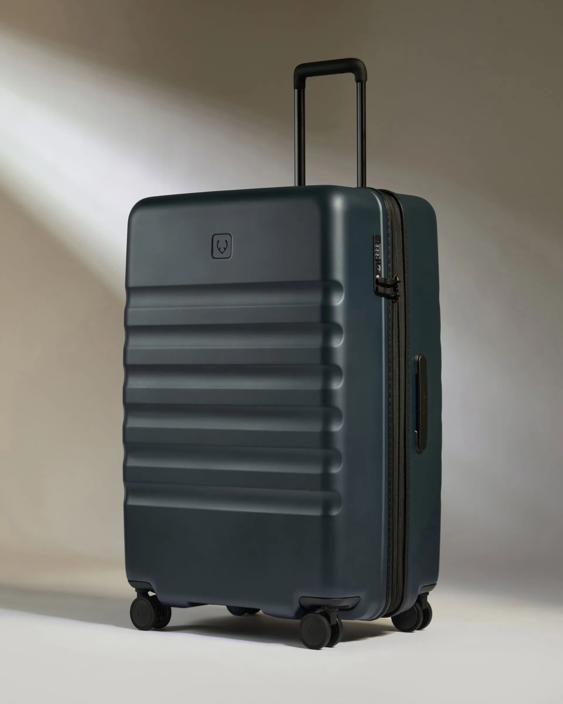 Large Carry-on Luggage Set in Indigo Blue - Icon Stripe