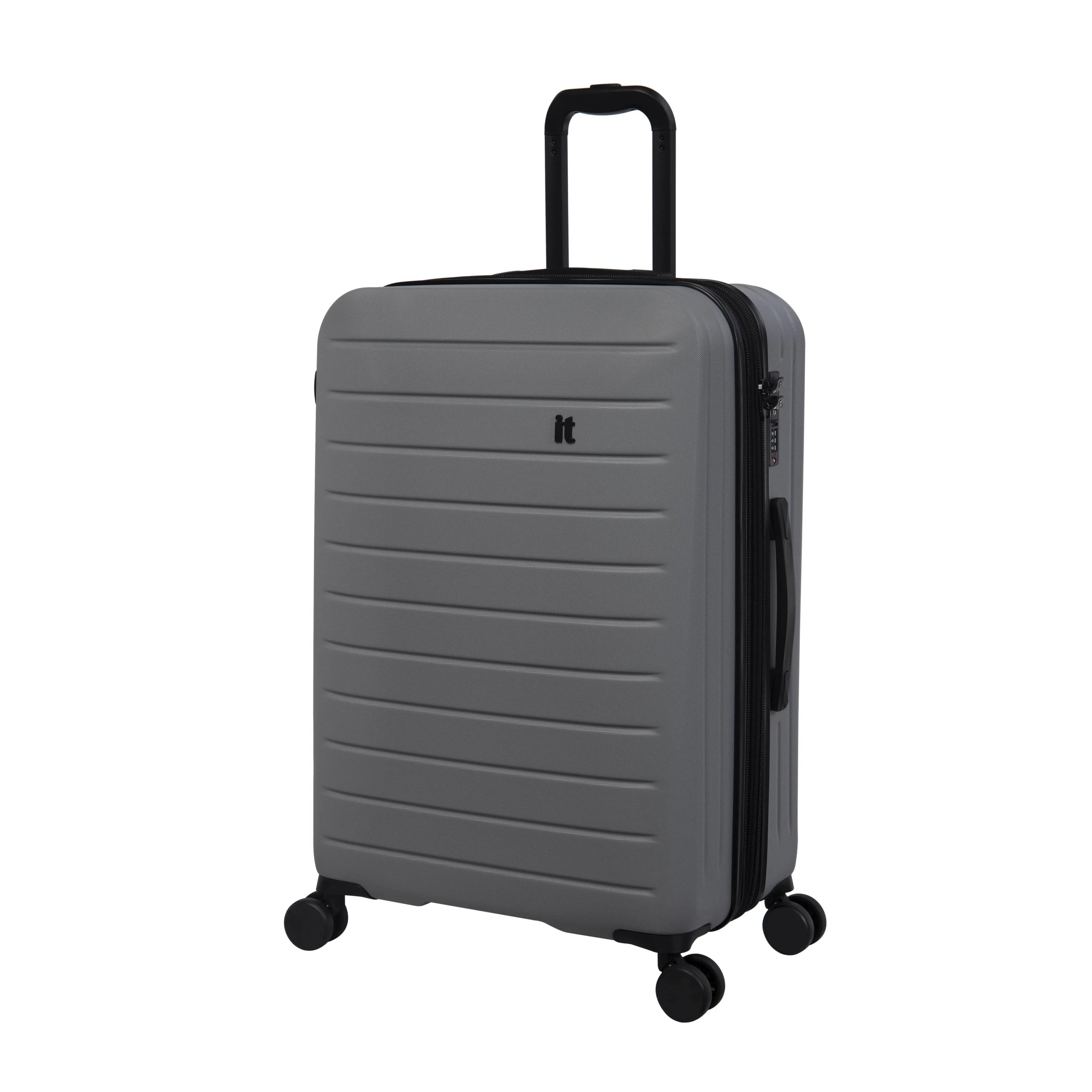 Legion 3 Piece Hardside 8 Wheel Expandable Spinner Set (Silver)