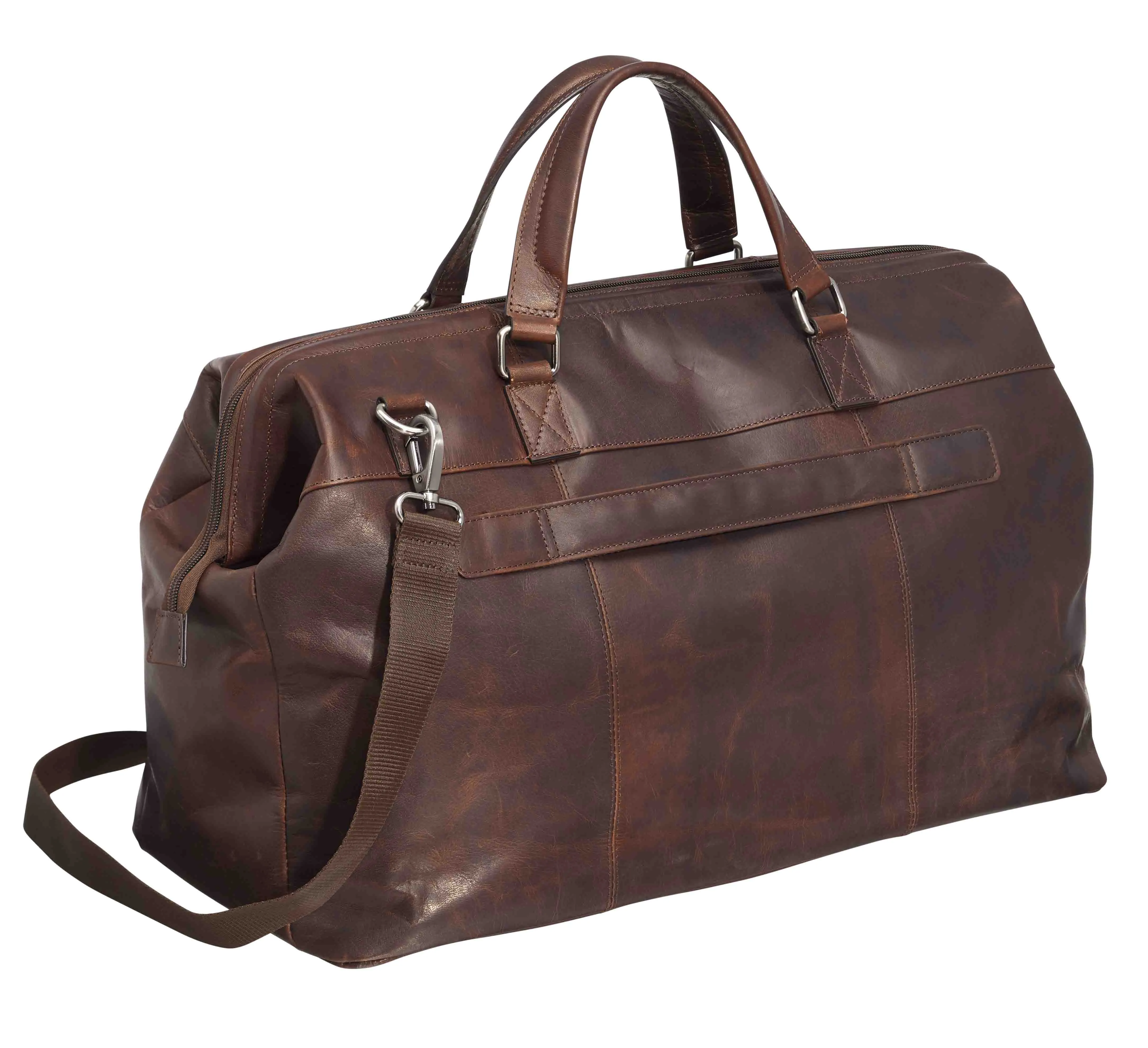 Mancini BUFFALO Classic Carry-on Duffle Bag