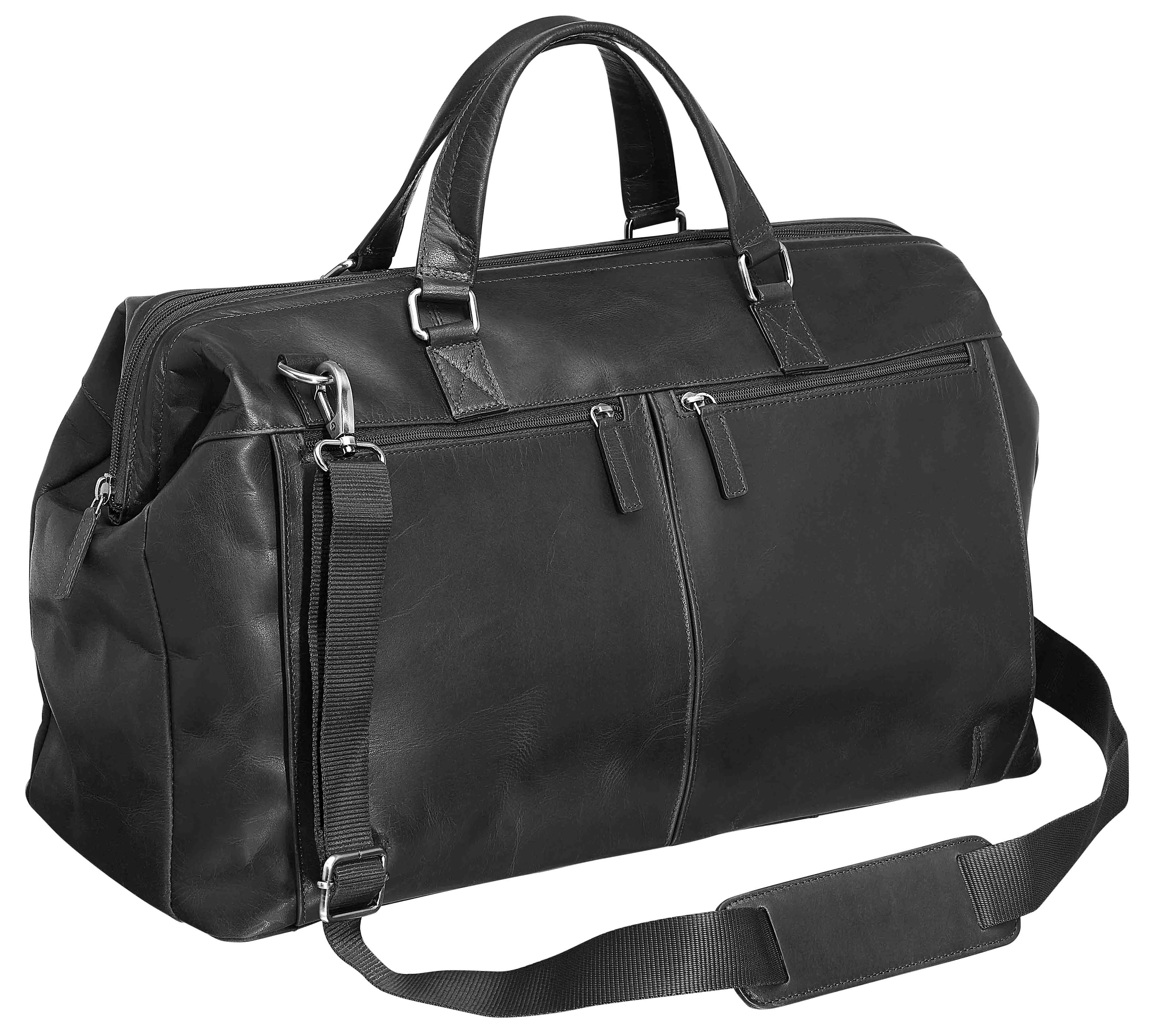 Mancini BUFFALO Classic Carry-on Duffle Bag
