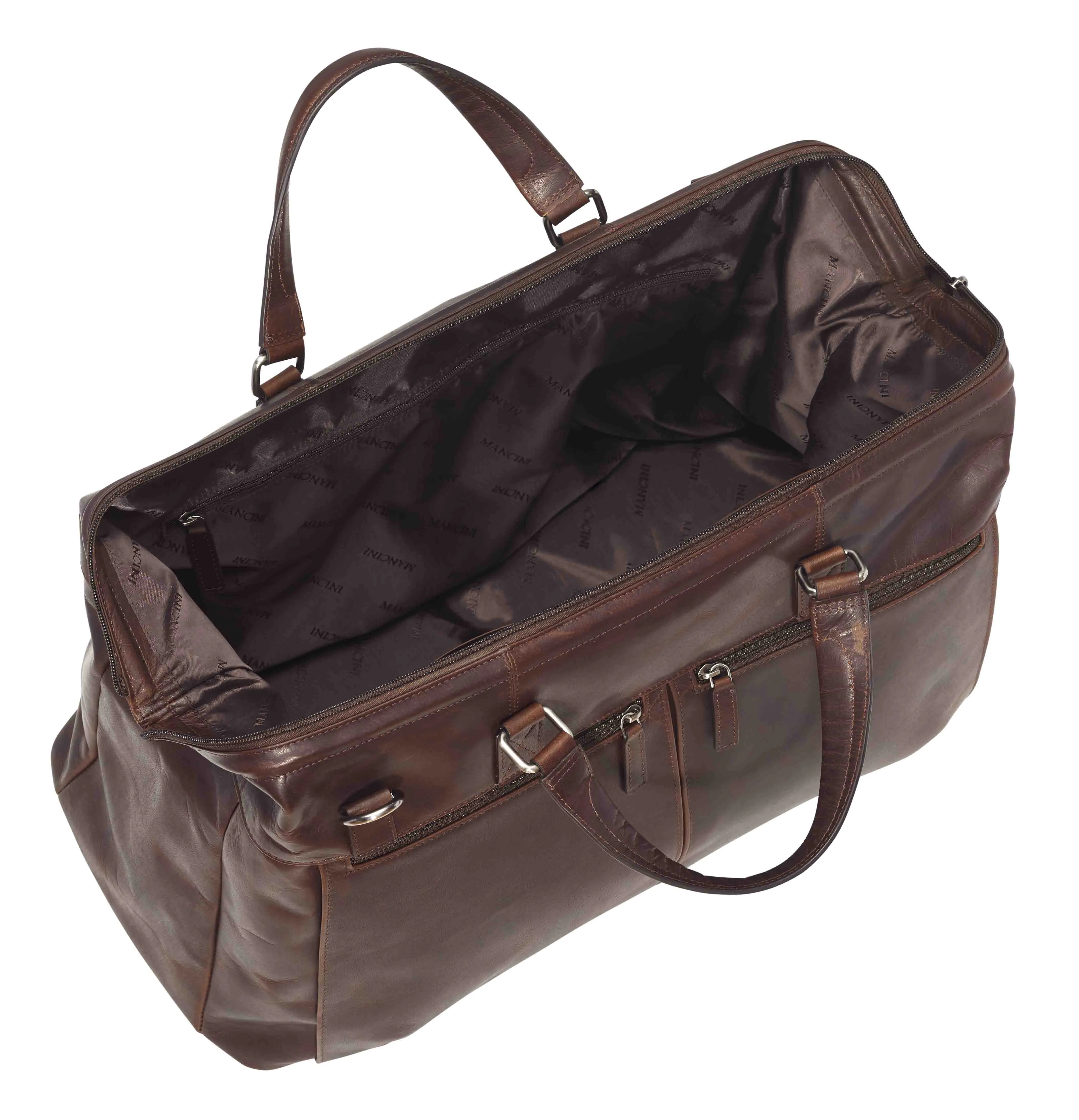 Mancini BUFFALO Classic Carry-on Duffle Bag