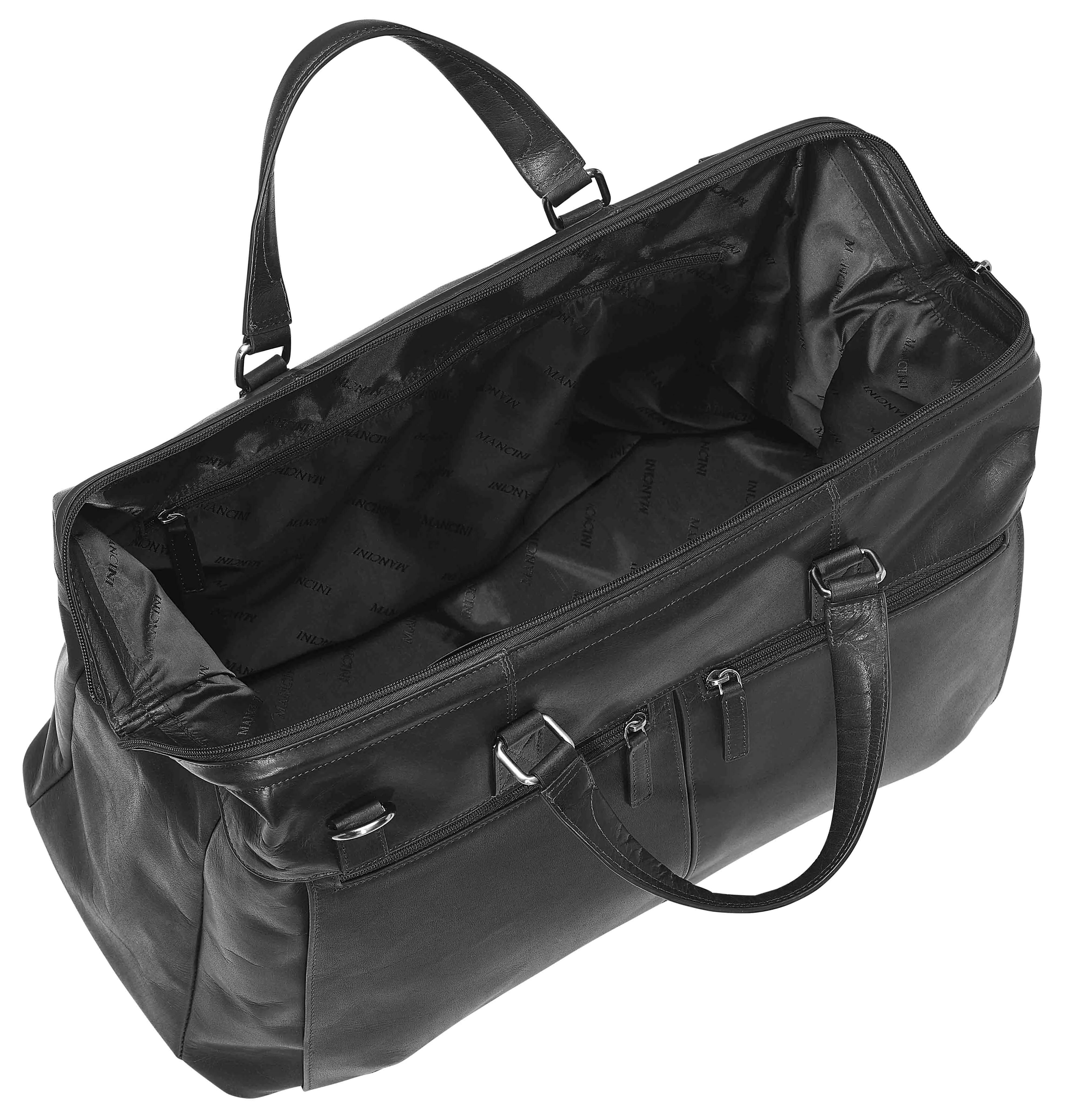 Mancini BUFFALO Classic Carry-on Duffle Bag