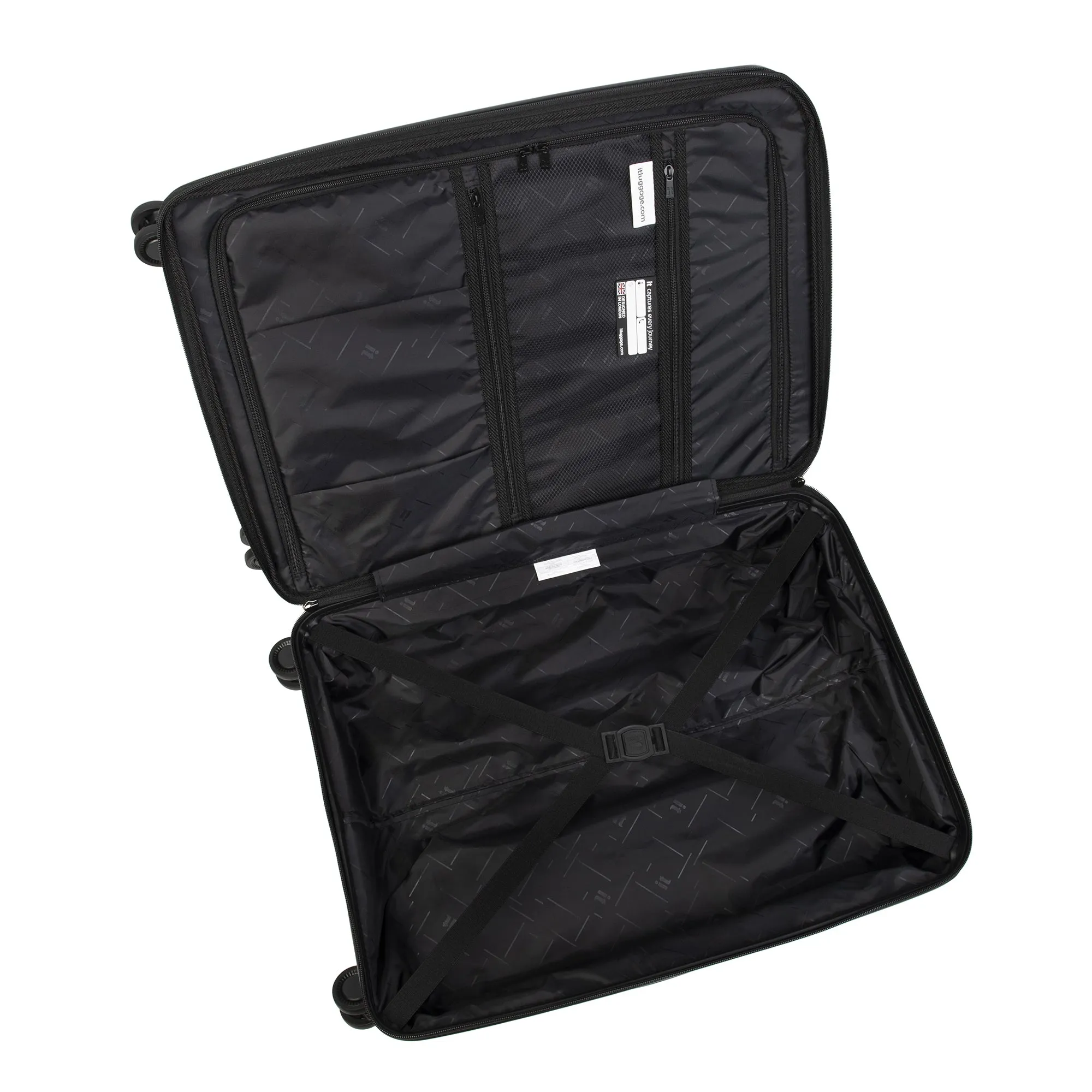 Momentous 25" Hardside Checked 8 Wheel Expandable Spinner (Tibetan Lan)