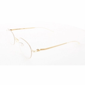 Mykita Unisex Eyeglasses - Glossy Gold Full Rim Frame | LITE-JALLU-GLOSSY-GOLD 013