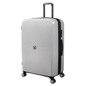 Optical 32" Hardside Checked 8 Wheel Expandable Spinner (Light Ash)