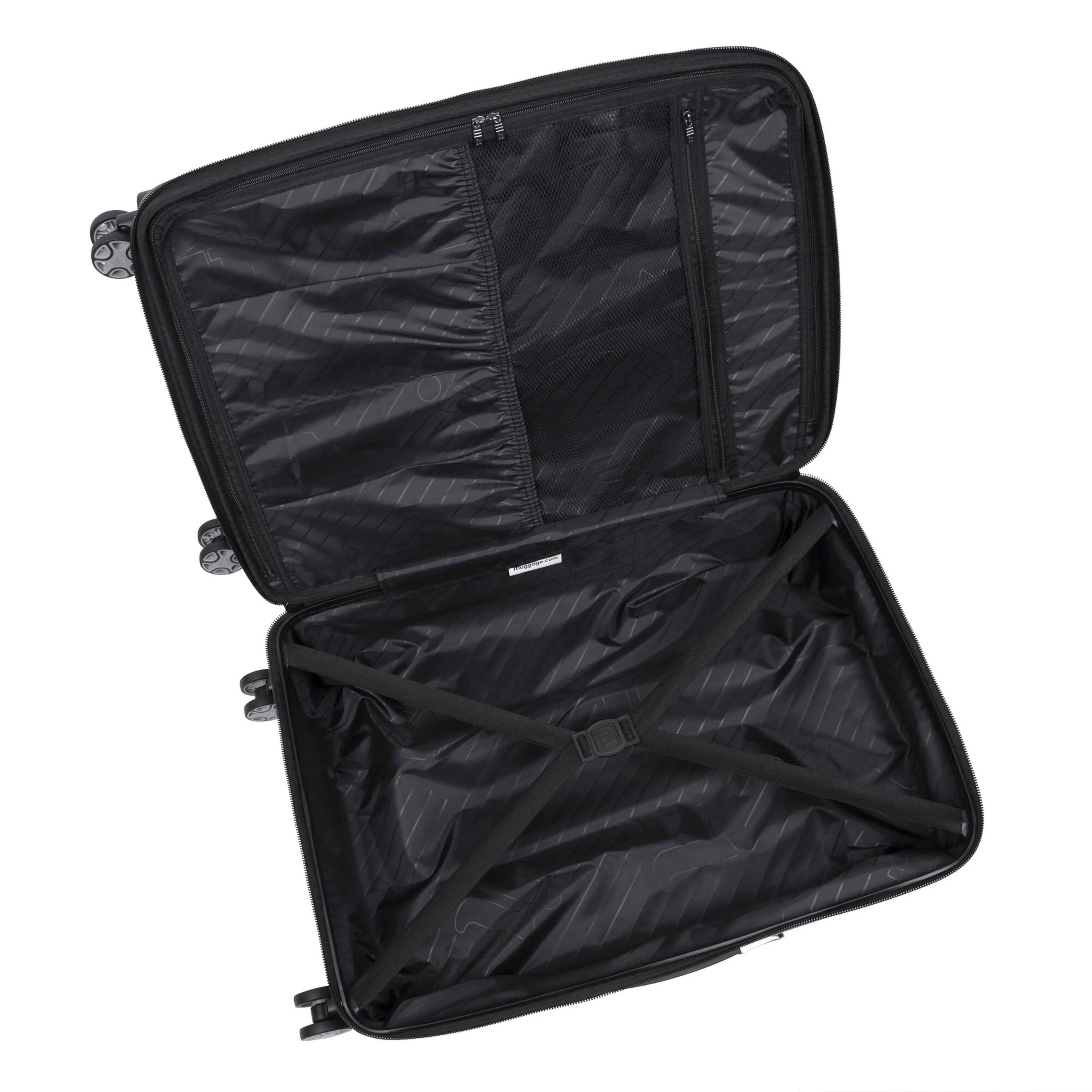 Optical 32" Hardside Checked 8 Wheel Expandable Spinner (Light Ash)