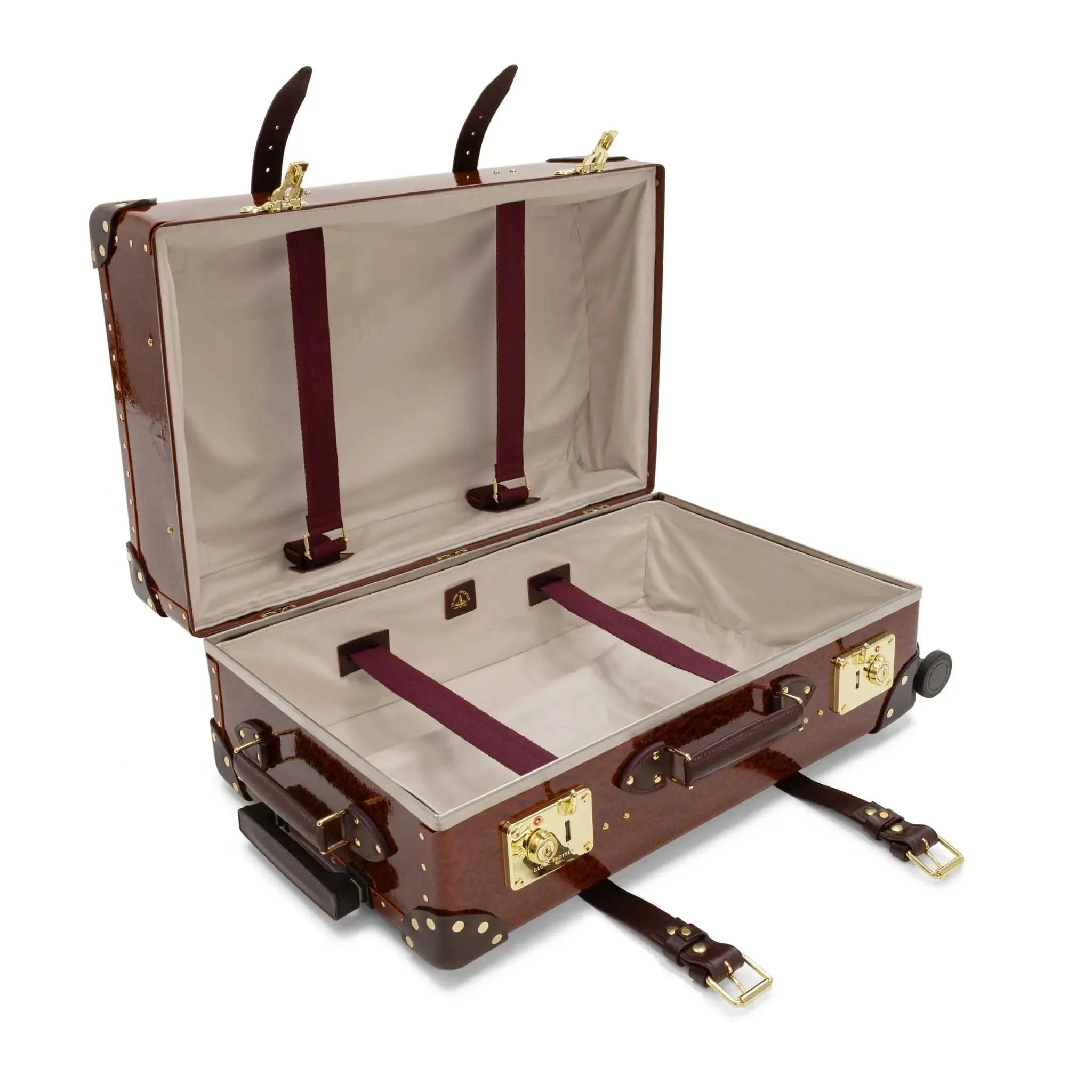 Orient · Medium Check-In - 4 Wheels | Urushi/Burgundy/Gold