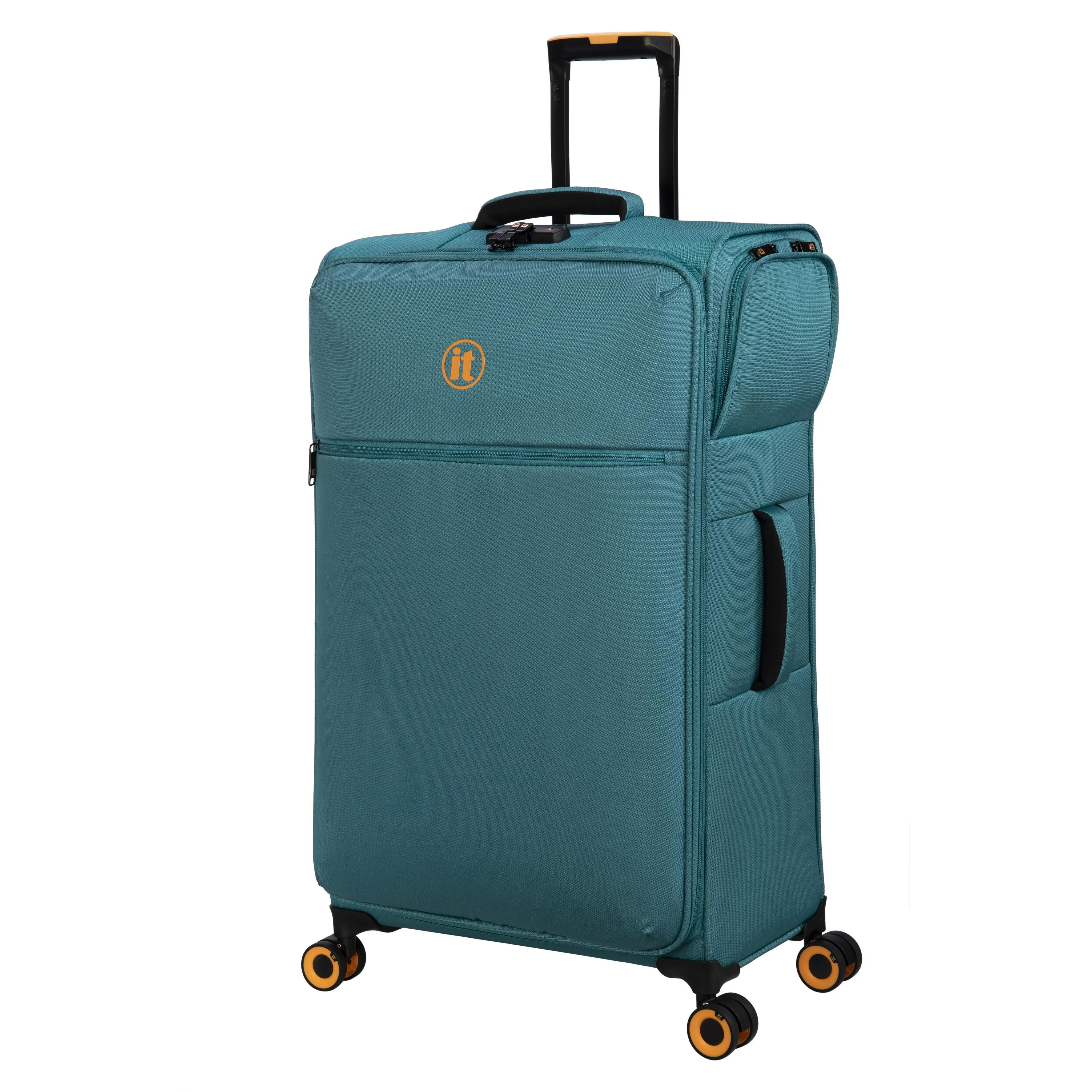 Simultaneous 3 Piece Softside 8 Wheel Spinner Set (Harbour Blue)
