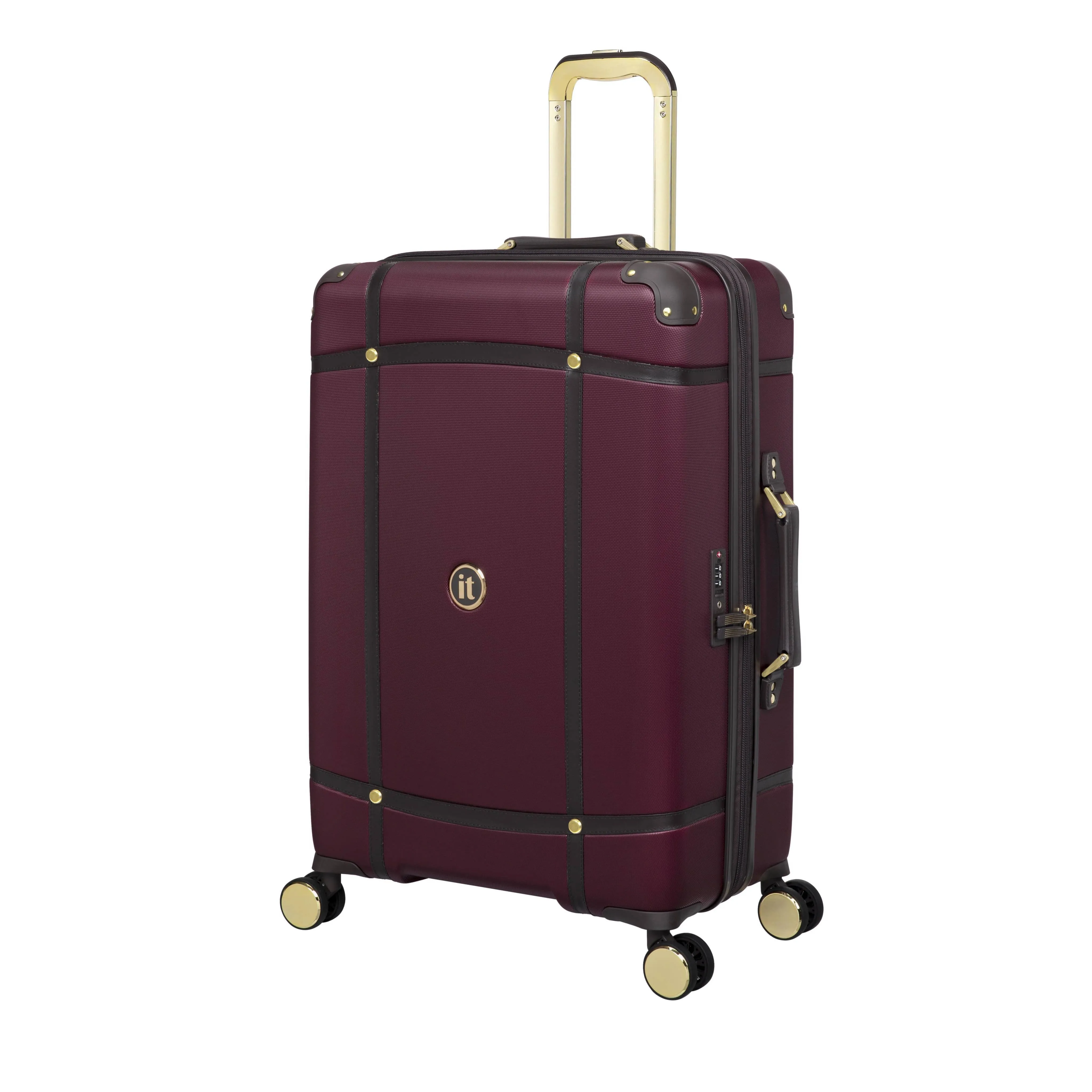 Superiority 28" Hardside Checked 8 Wheel Expandable Spinner (French Port)