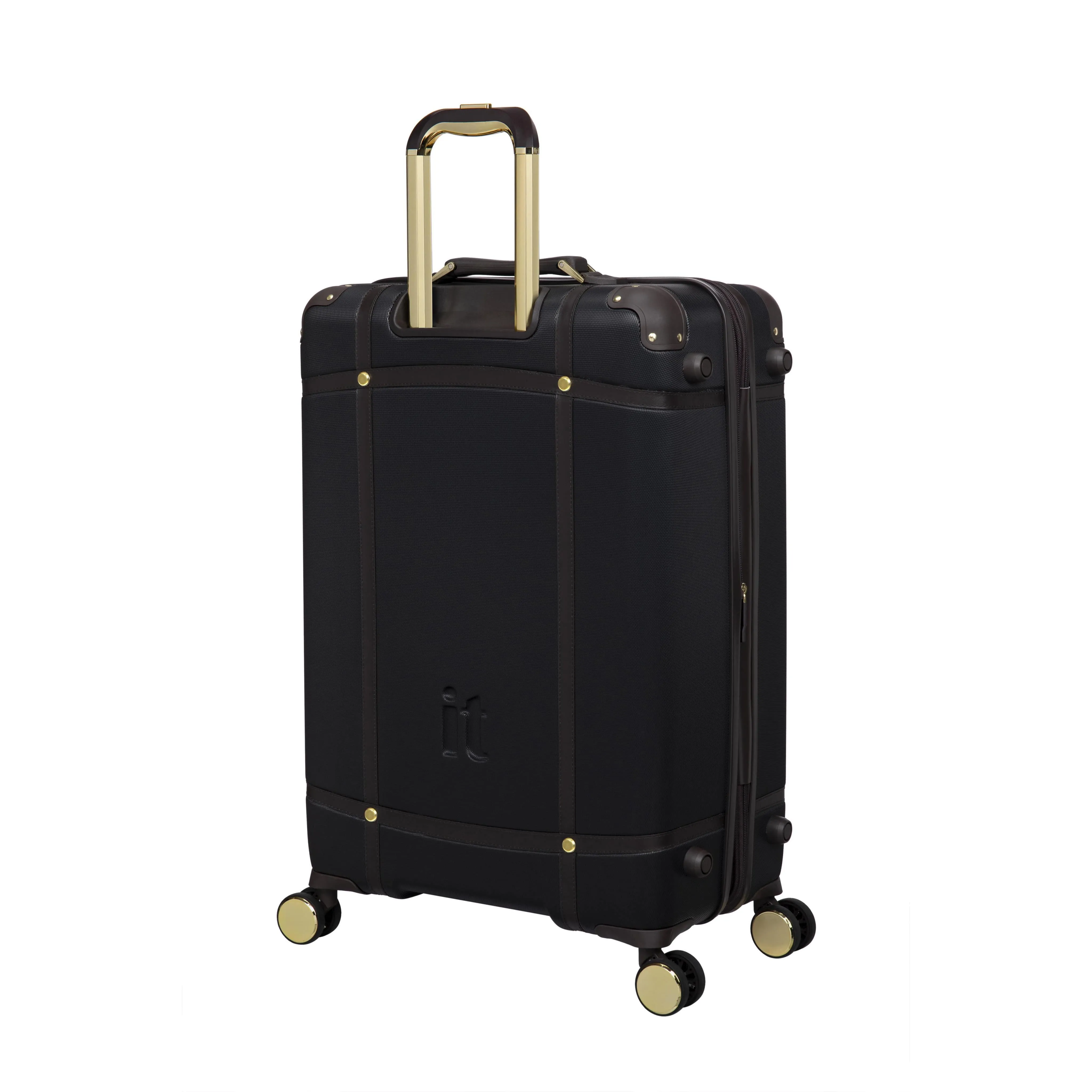 Superiority 32" Hardside Checked 8 Wheel Expandable Spinner (Black)