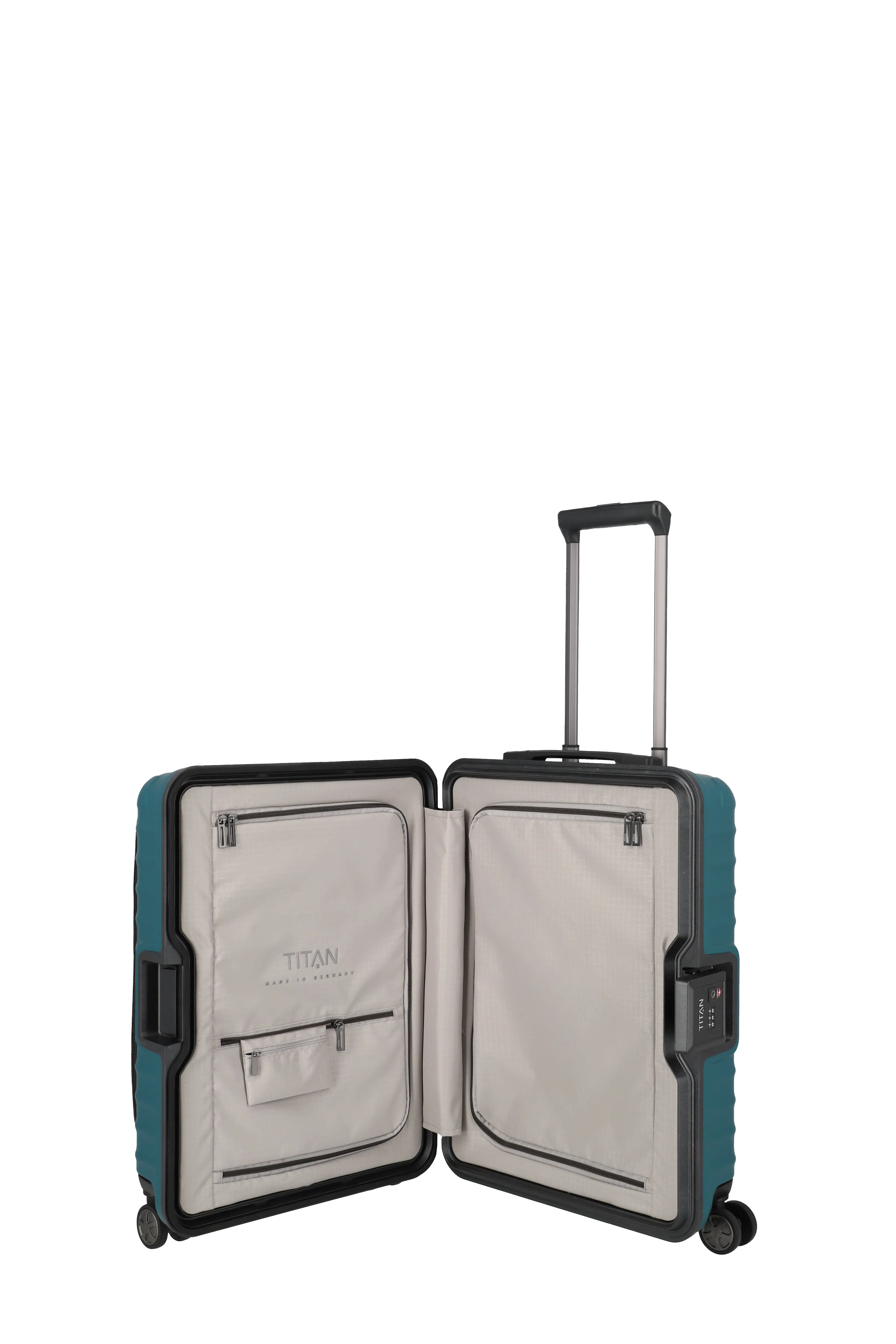 Titan LITRON Frame Trolley S with Front Pocket Carry-On Luggage