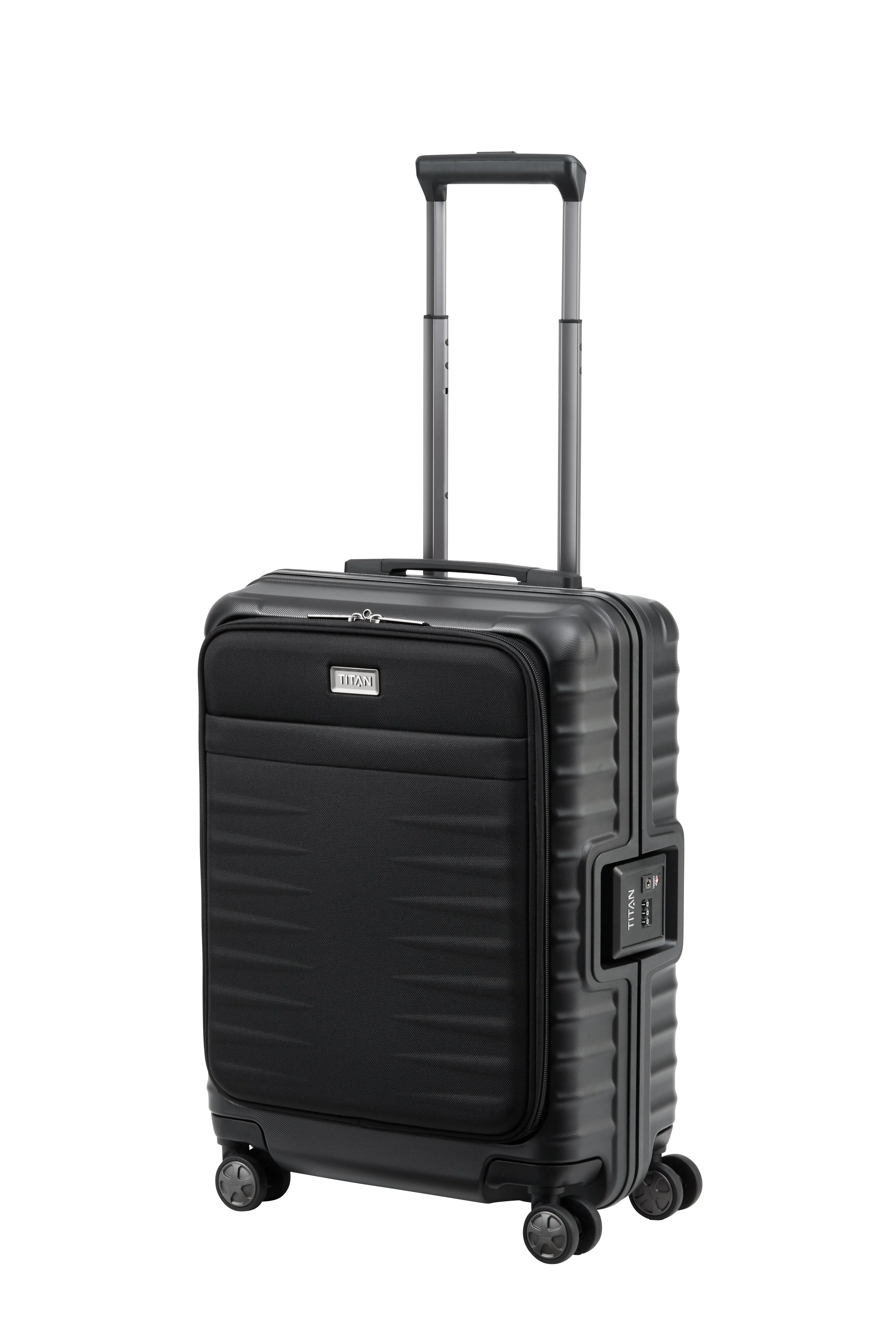 Titan LITRON Frame Trolley S with Front Pocket Carry-On Luggage
